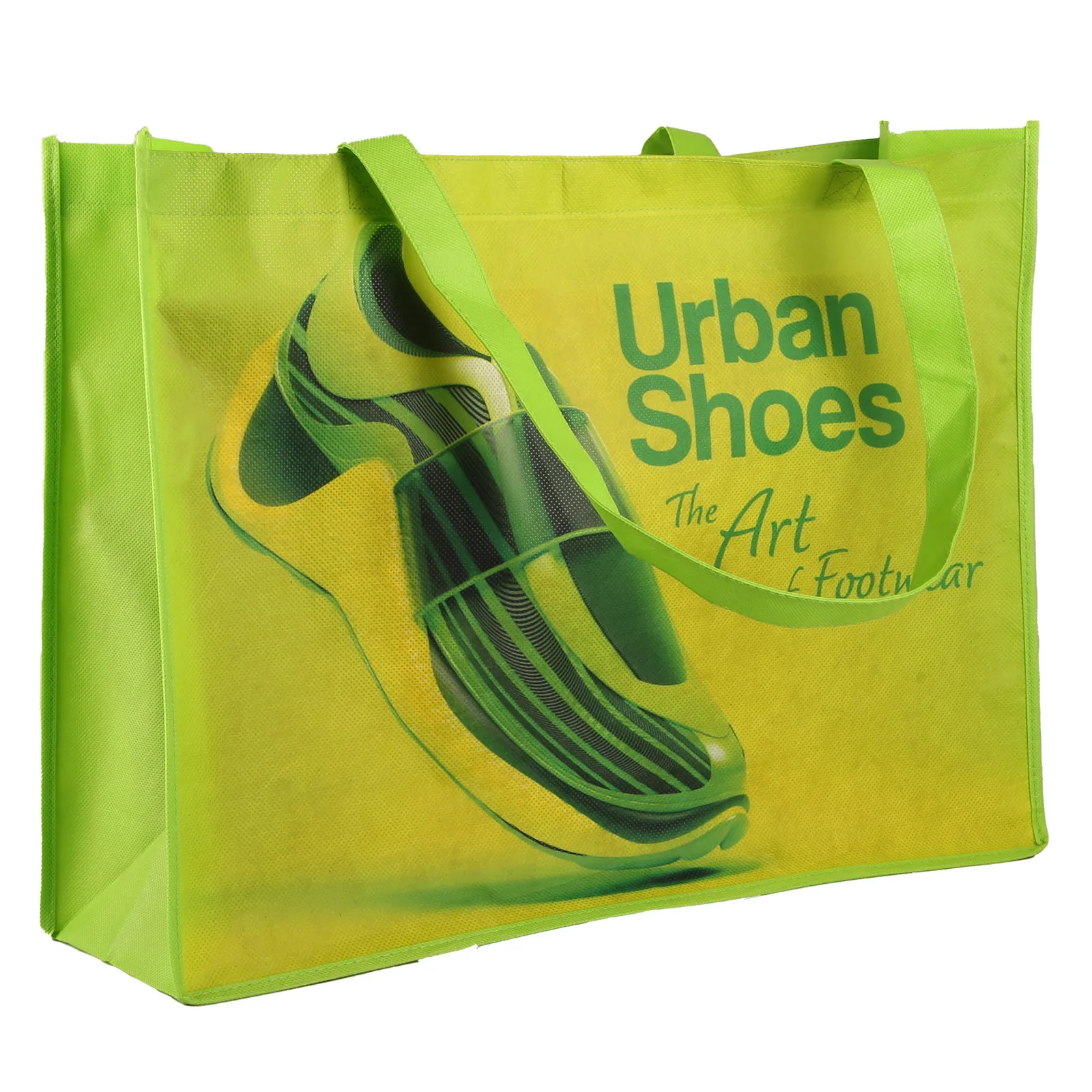 Custom Tote Bag Non-Woven Sublimated Shopping - 20 x 15 in - product view 12