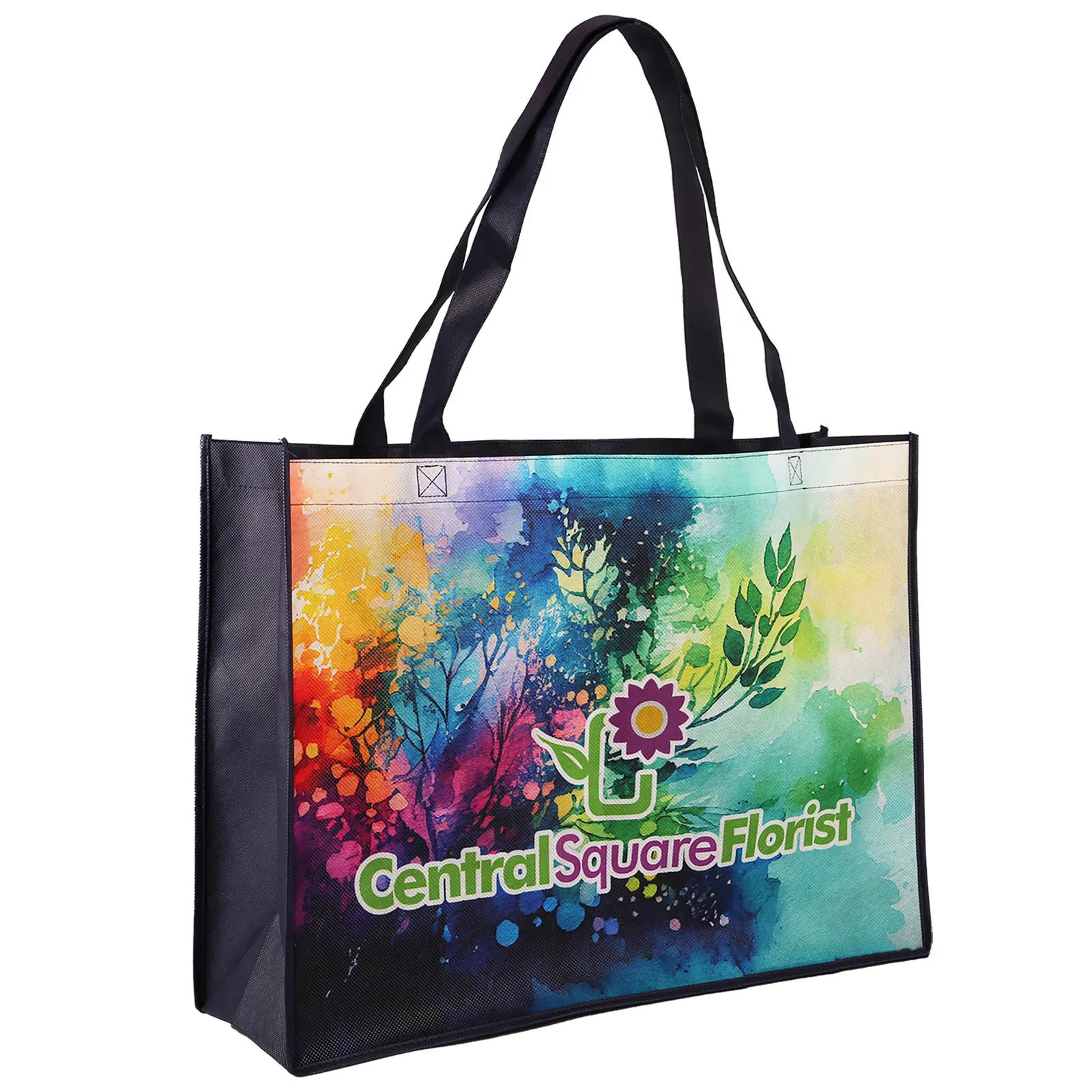Custom Tote Bag Non-Woven Sublimated Two-Sided - 20 x 15 in - product view 3