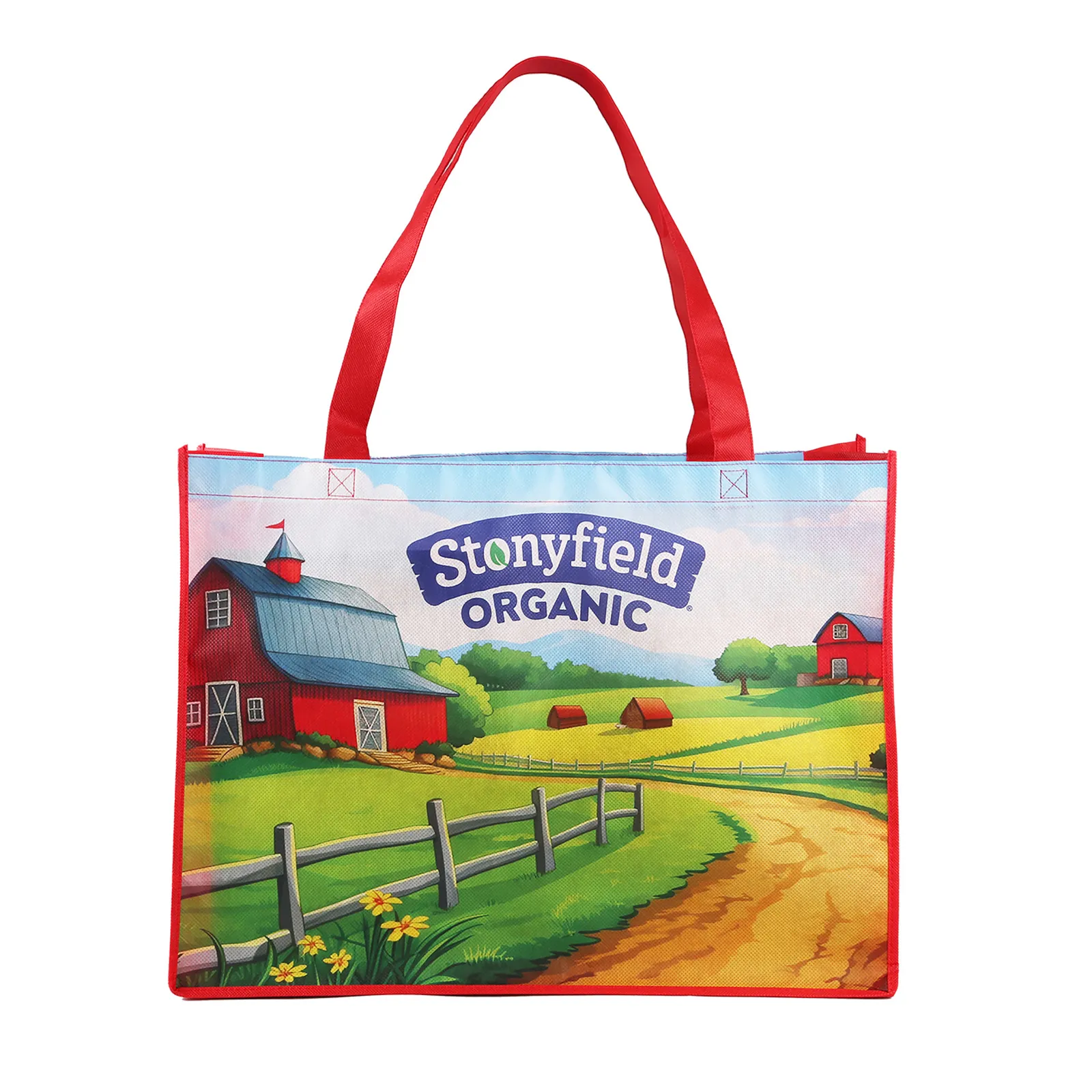 Custom Tote Bag Non-Woven Sublimated Two-Sided - 20 x 15 in - product view 8