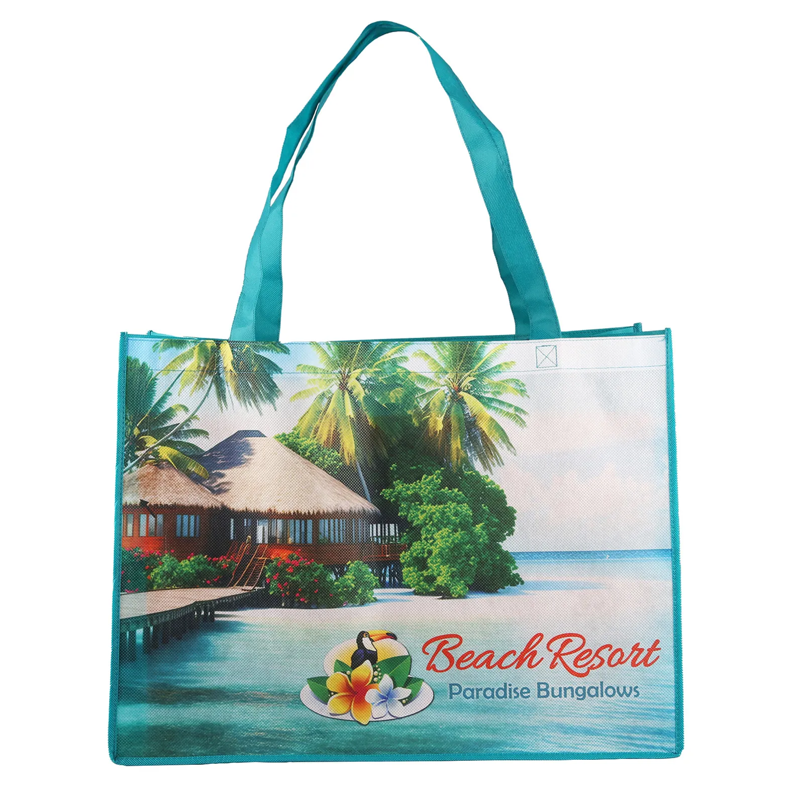 Custom Tote Bag Non-Woven Sublimated Two-Sided - 20 x 15 in - product view 10