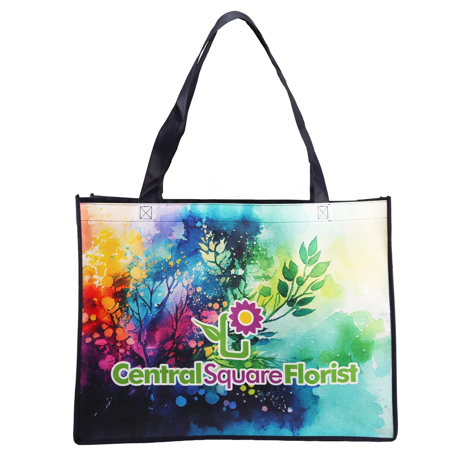 Custom Tote Bag Non-Woven Sublimated Two-Sided - 20 x 15 in - product view 11