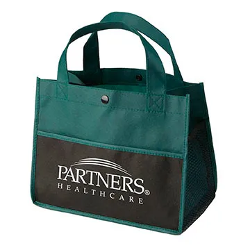 Custom Tote Bag Non-Woven Mini Lunch Style - 11 x 8.5 in - product view 2