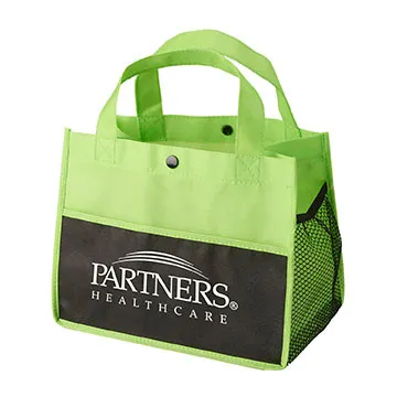 Custom Tote Bag Non-Woven Mini Lunch Style - 11 x 8.5 in - product view 4