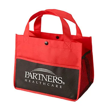 Custom Tote Bag Non-Woven Mini Lunch Style - 11 x 8.5 in - product view 6