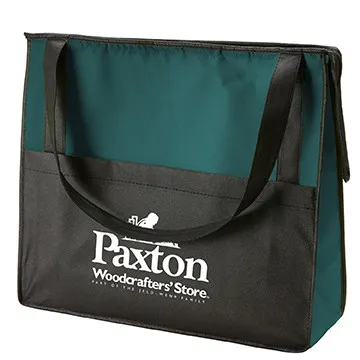 Custom Tote Bag Non-Woven Zipper Closure - 15 x 13 in - product view 6
