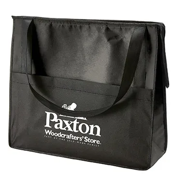 Custom Tote Bag Non-Woven Zipper Closure - 15 x 13 in - product view 7