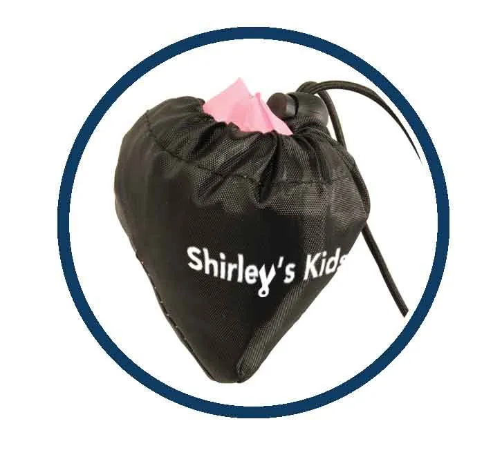 Custom Tote Bag Polyester Foldable with Pouch - 15 x 16 in