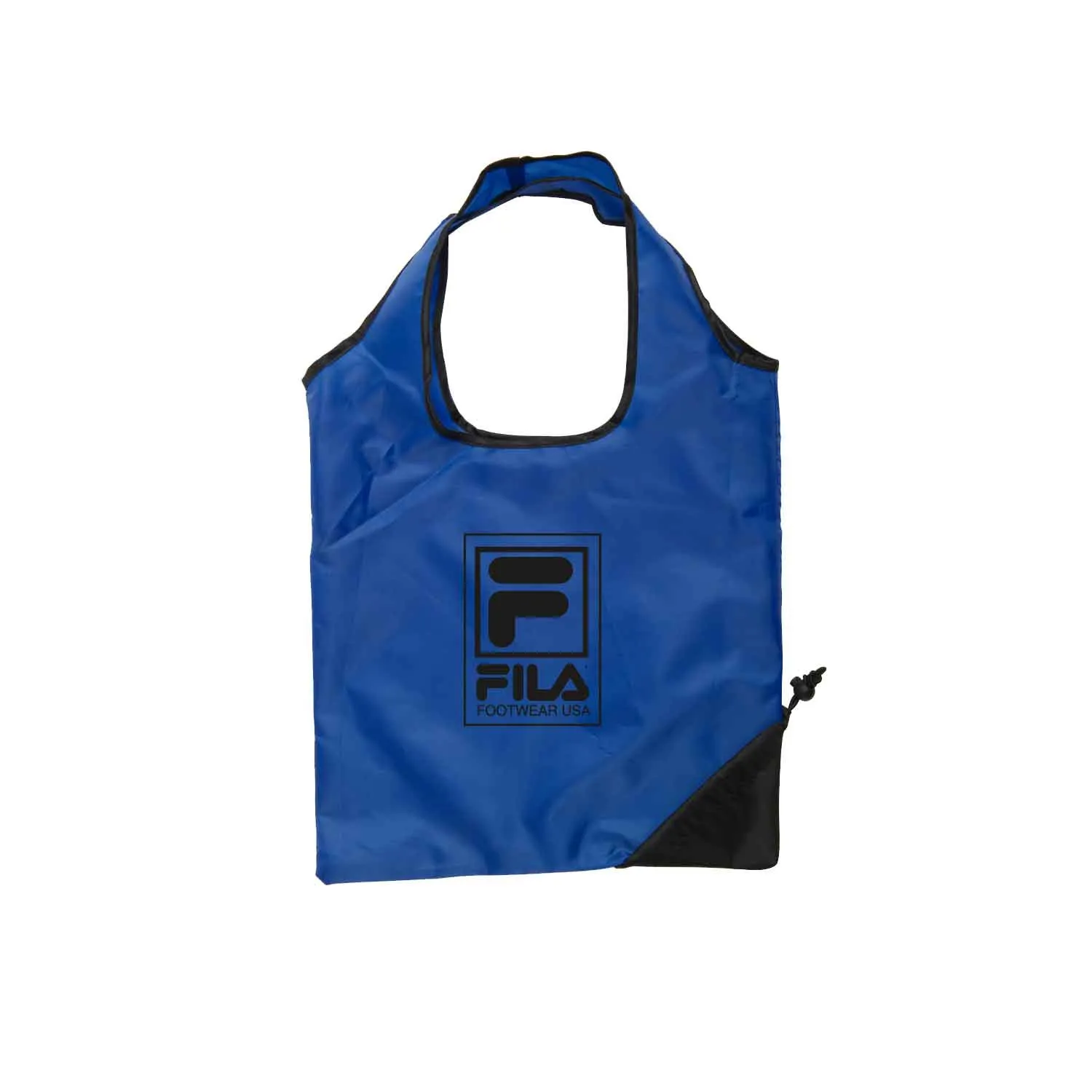 Custom Tote Bag Polyester Foldable with Pouch - 15 x 16 in - product view 2