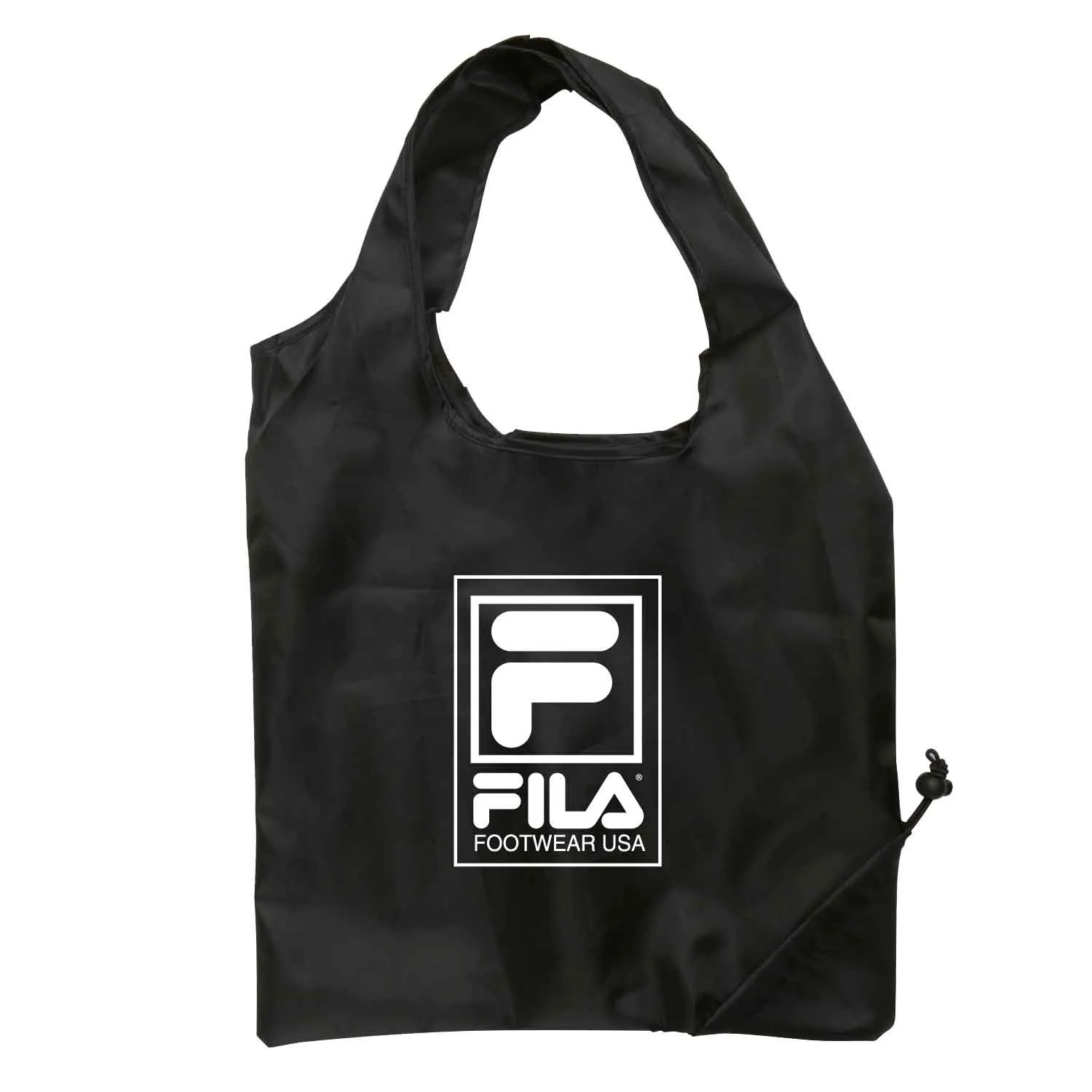Custom Tote Bag Polyester Foldable with Pouch - 15 x 16 in - product view 5