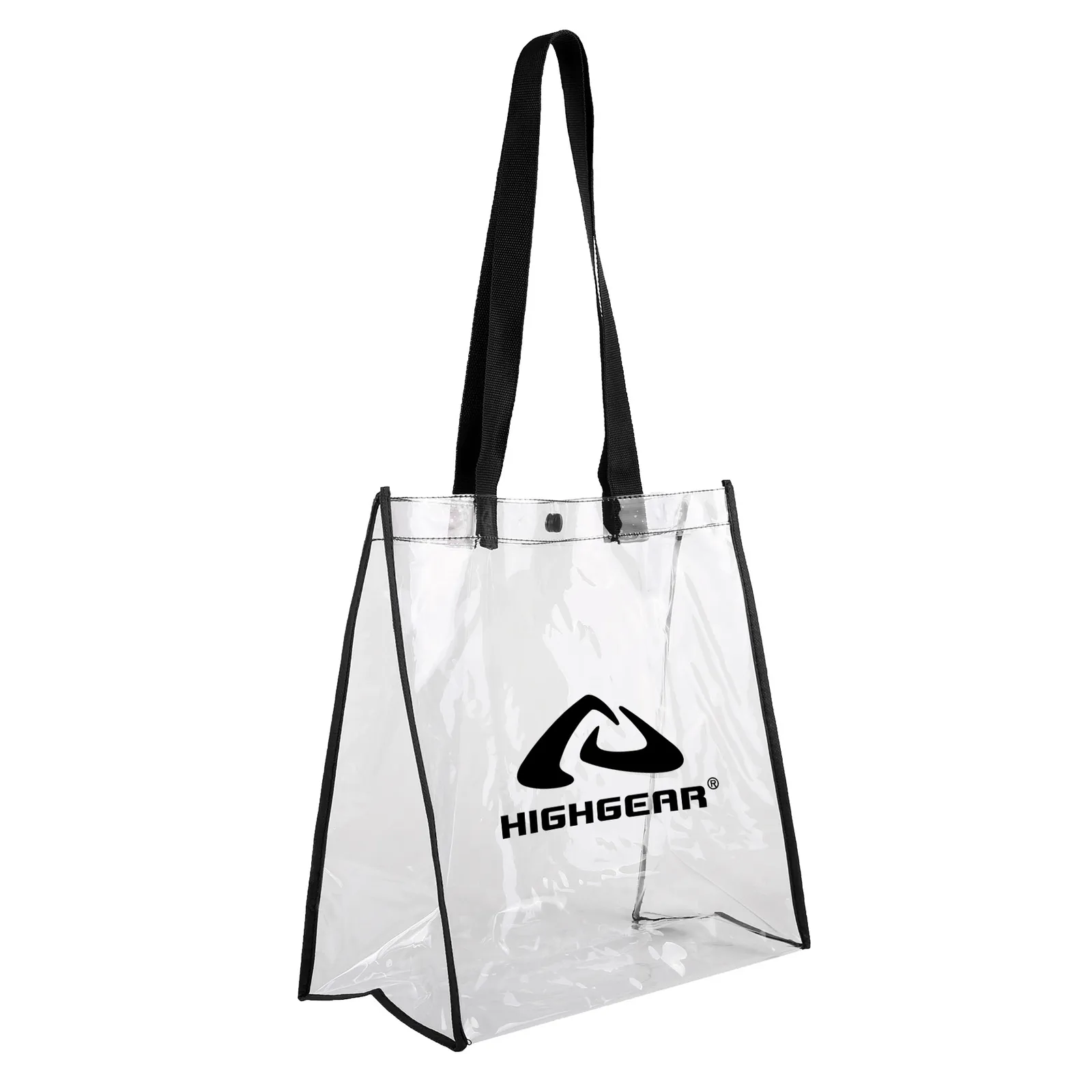 Custom Clear Stadium Tote Bag - 12 x 12 x 6 in
