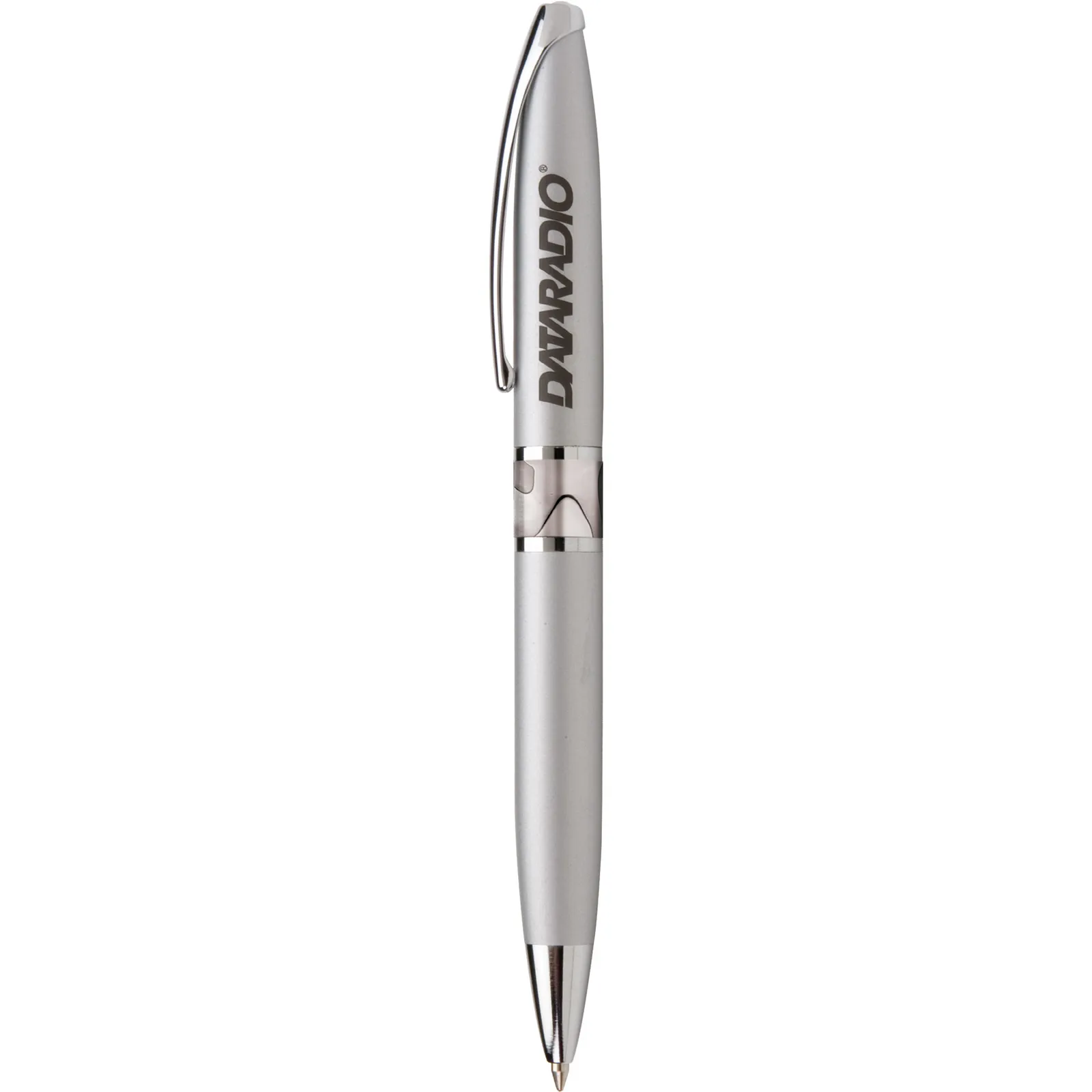 Executive Metal Pen with Marble Acrylic Band - 5.6 in - product view 5