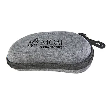 Soft Support Sunglass Holder with Clip - 6 x 3 in