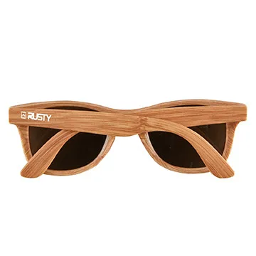 Sunglasses Wood Grain Style UV Protection - 5 3/4 in - product view 2