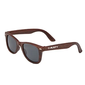 Sunglasses Wood Grain Style UV Protection - 5 3/4 in - product view 4