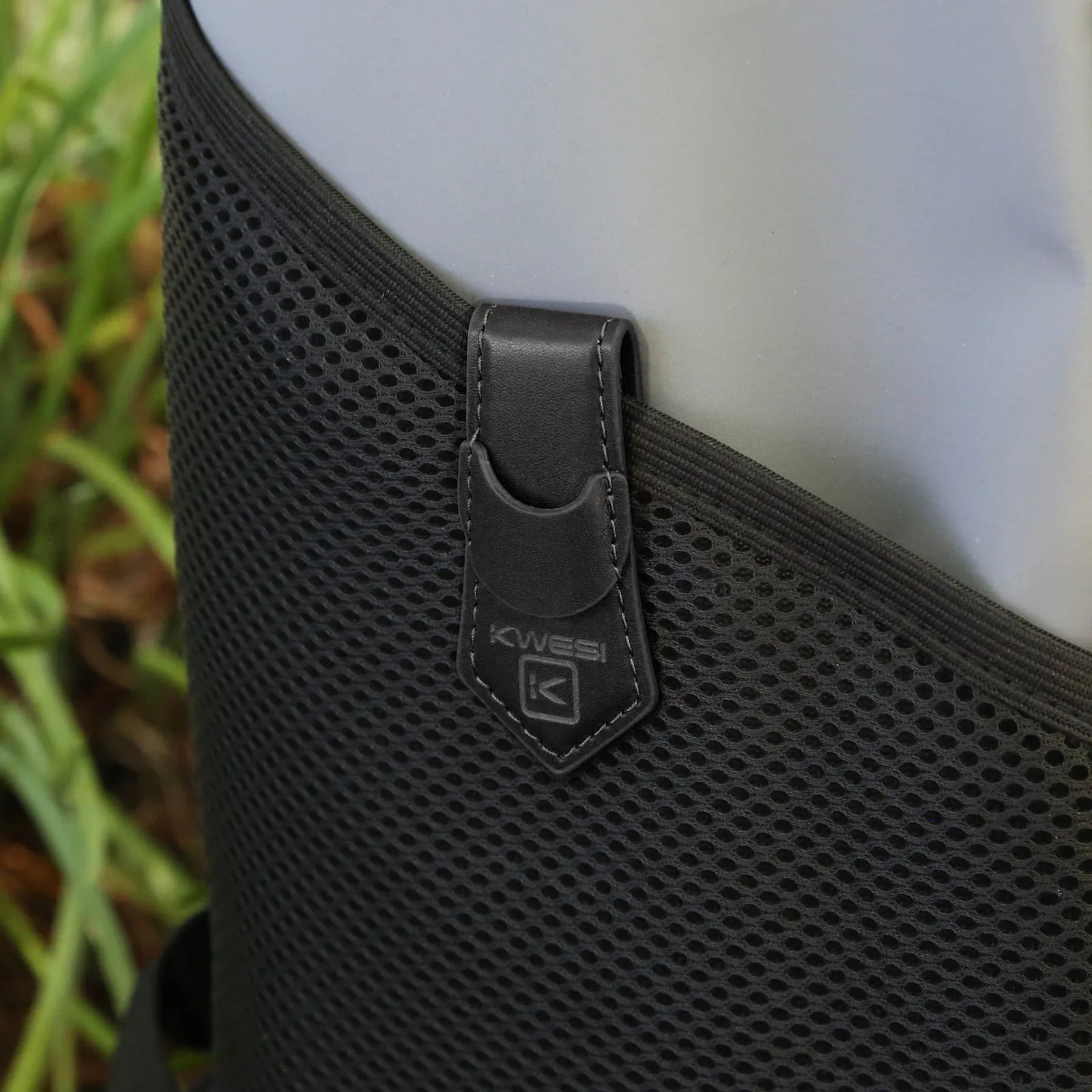 Sunglasses Holder Magnetic Clip Recycled PU Leather - product view 7