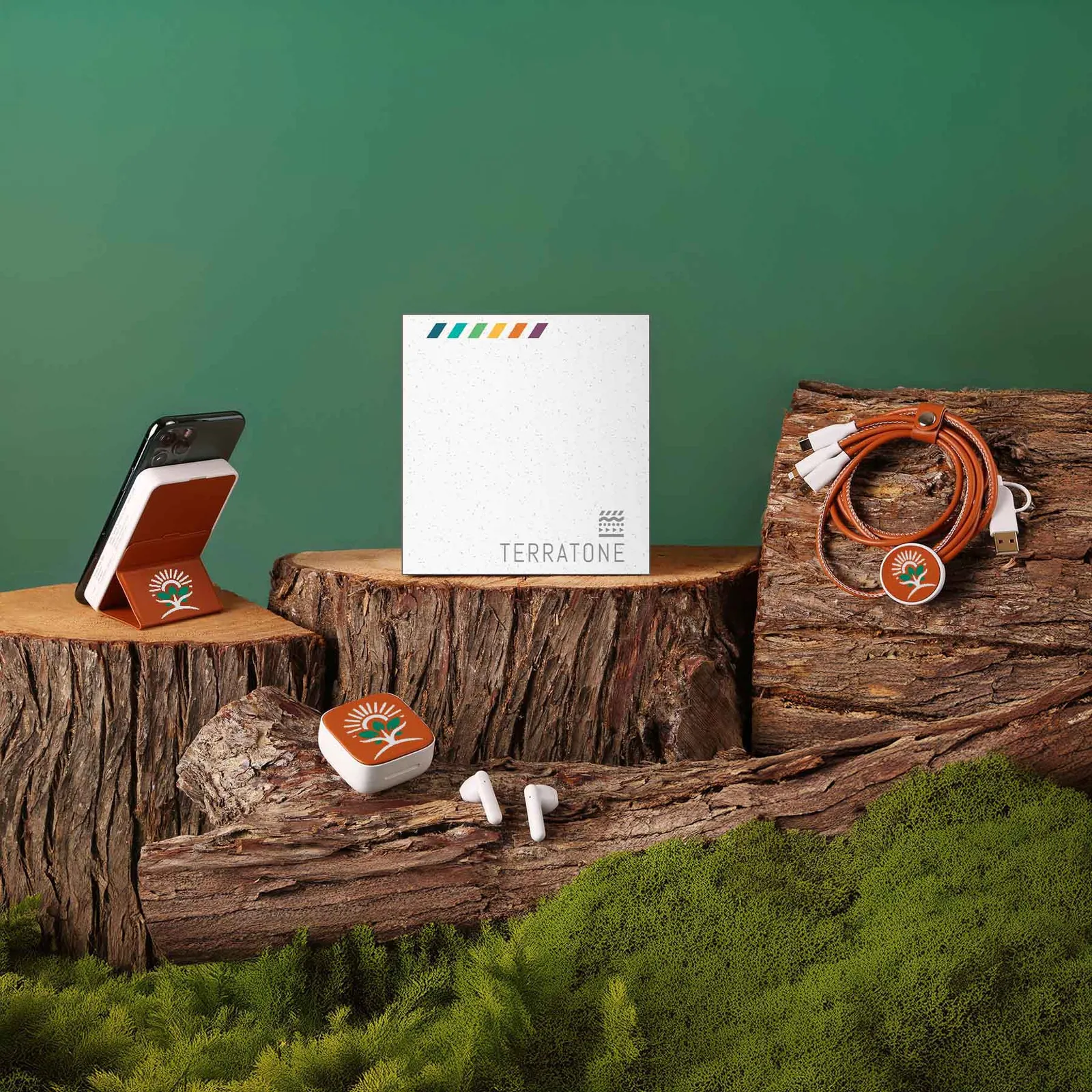 Wireless Audio & Charging Kit with Earbuds Power Bank