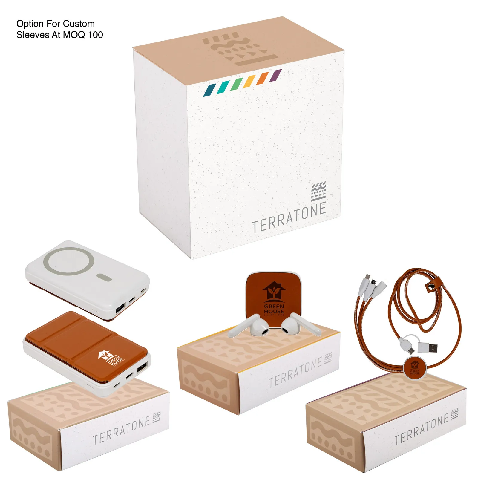 Wireless Audio & Charging Kit with Earbuds Power Bank - product view 2