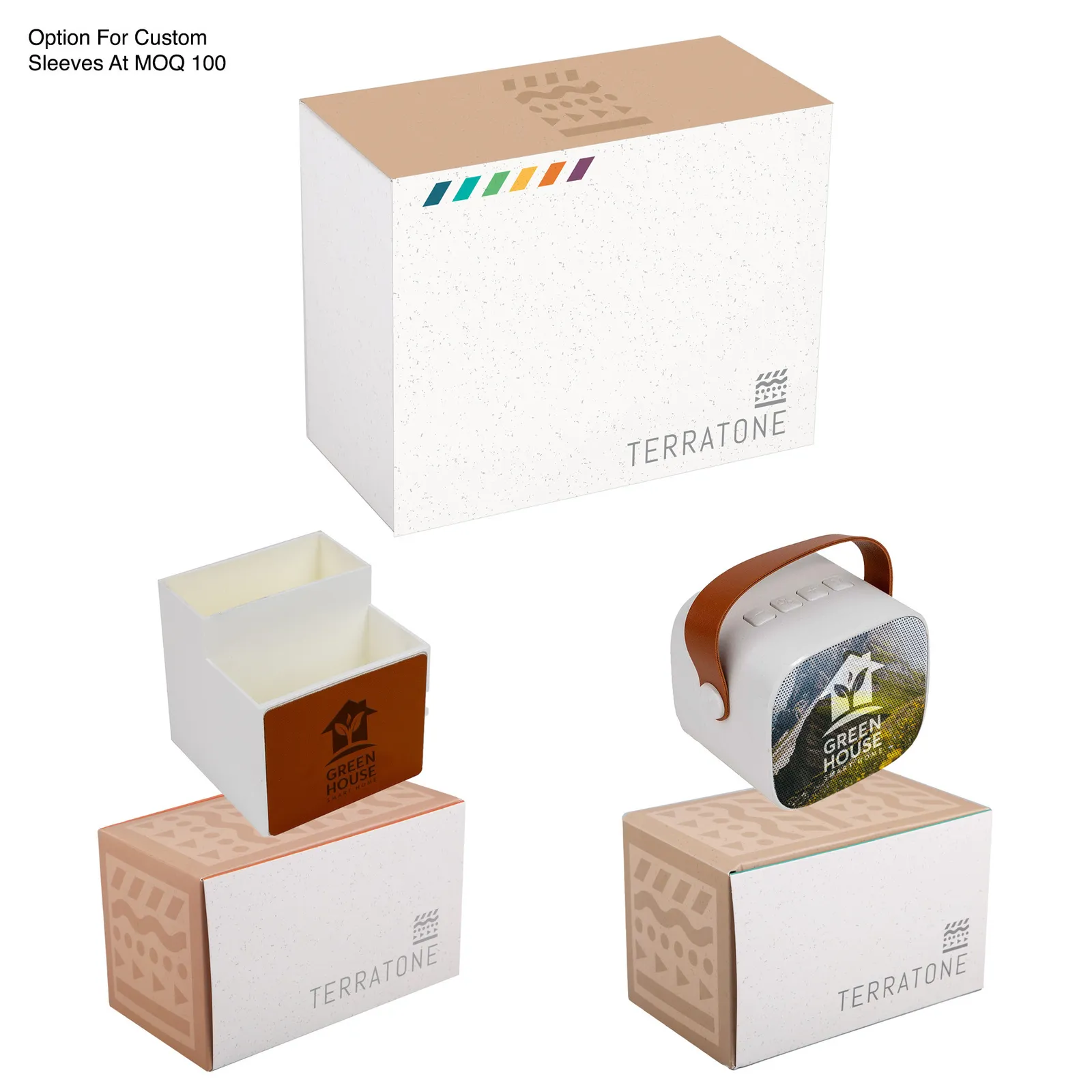 Desk Organizer & Wireless Speaker Kit with Storage - product view 2