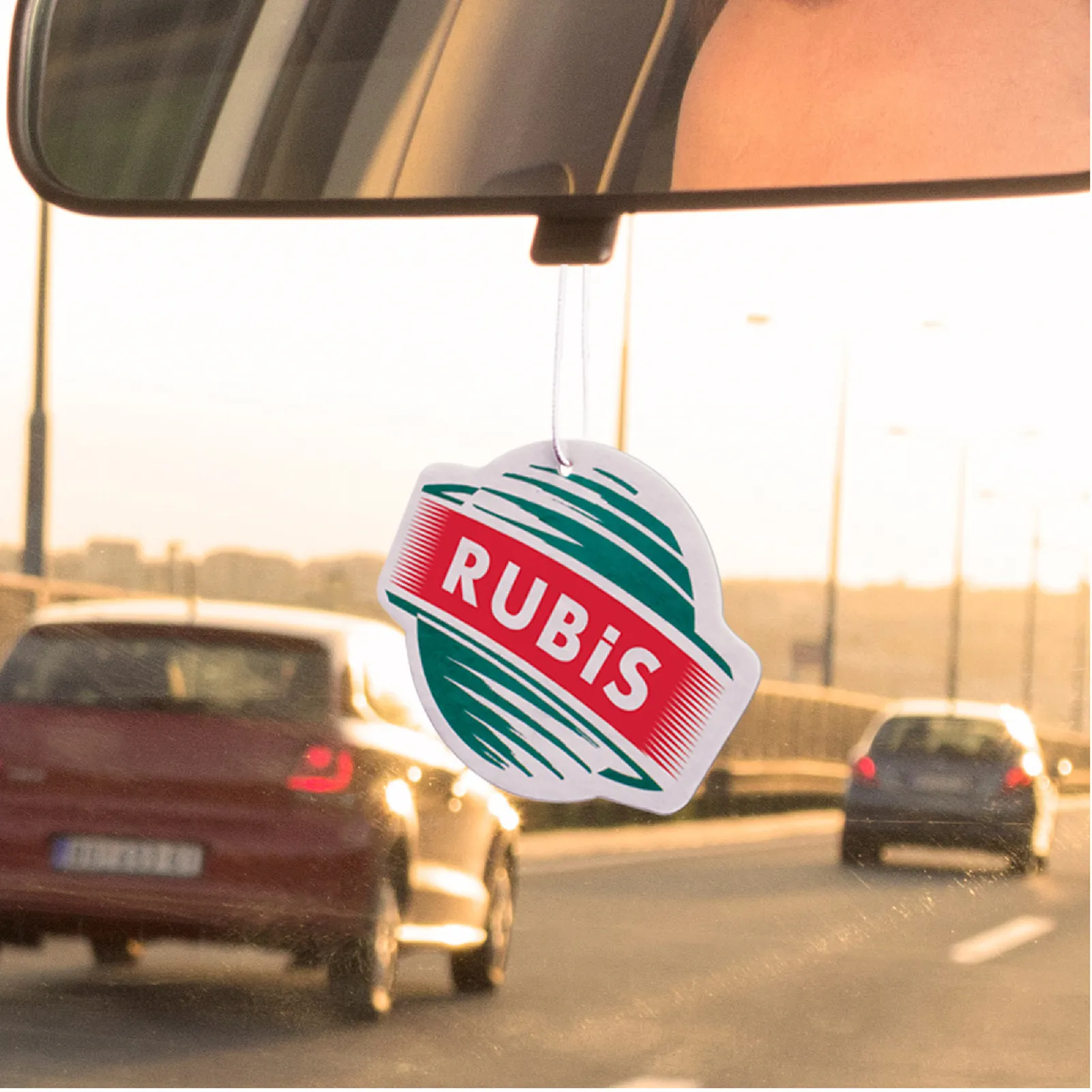 Paper Air Freshener Circle Shape Double-Sided - 3 in