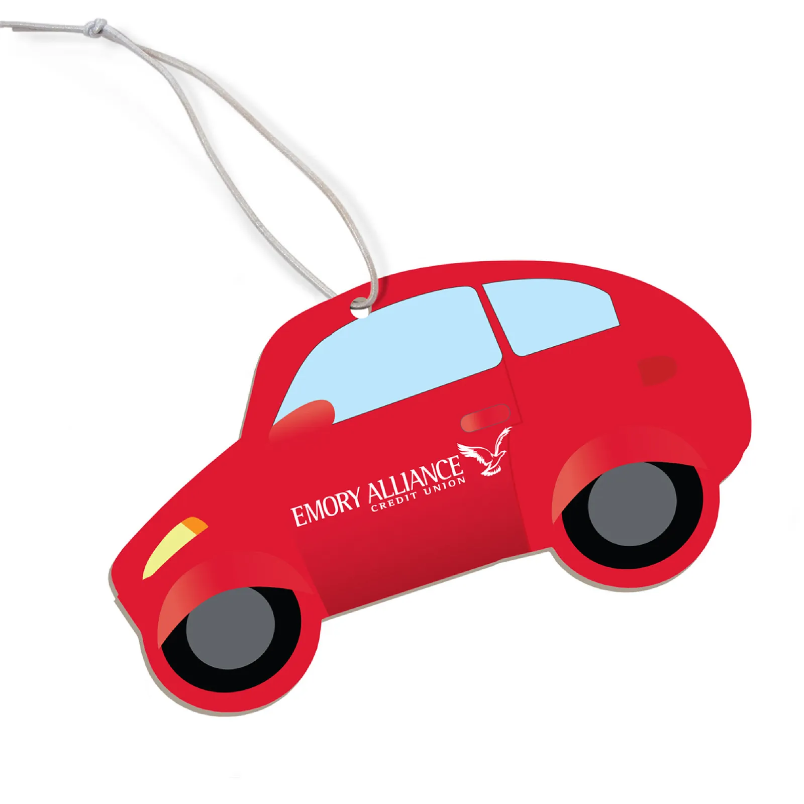 Paper Air Freshener Car Shape Double-Sided Print