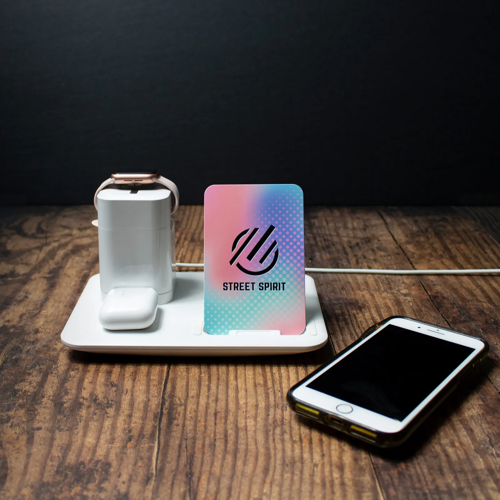 Wireless Charging Dock 3-in-1 Multi Device - 8 in - product view 2