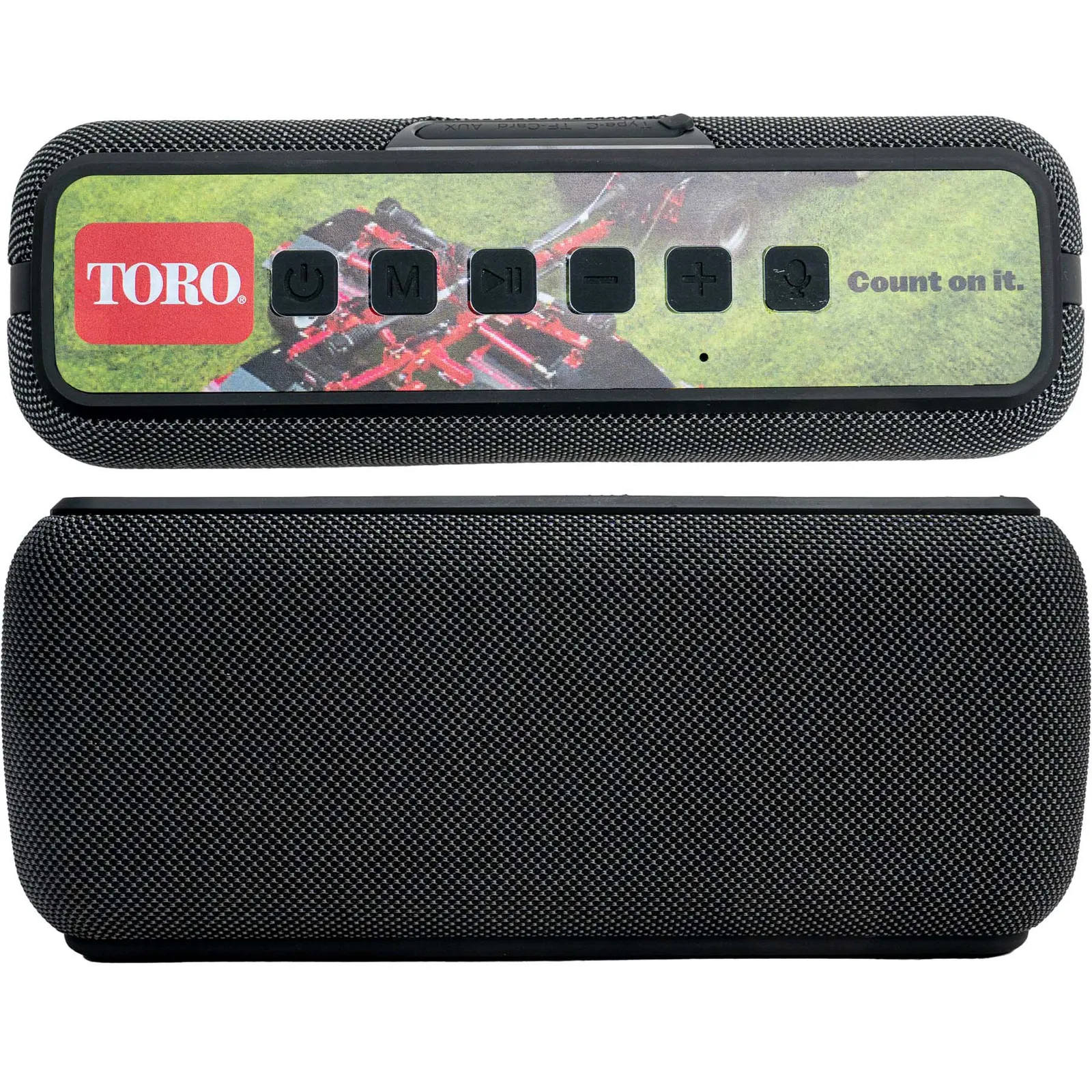 Wireless Speaker Dual 30 Watt Rubber - 8.75 in