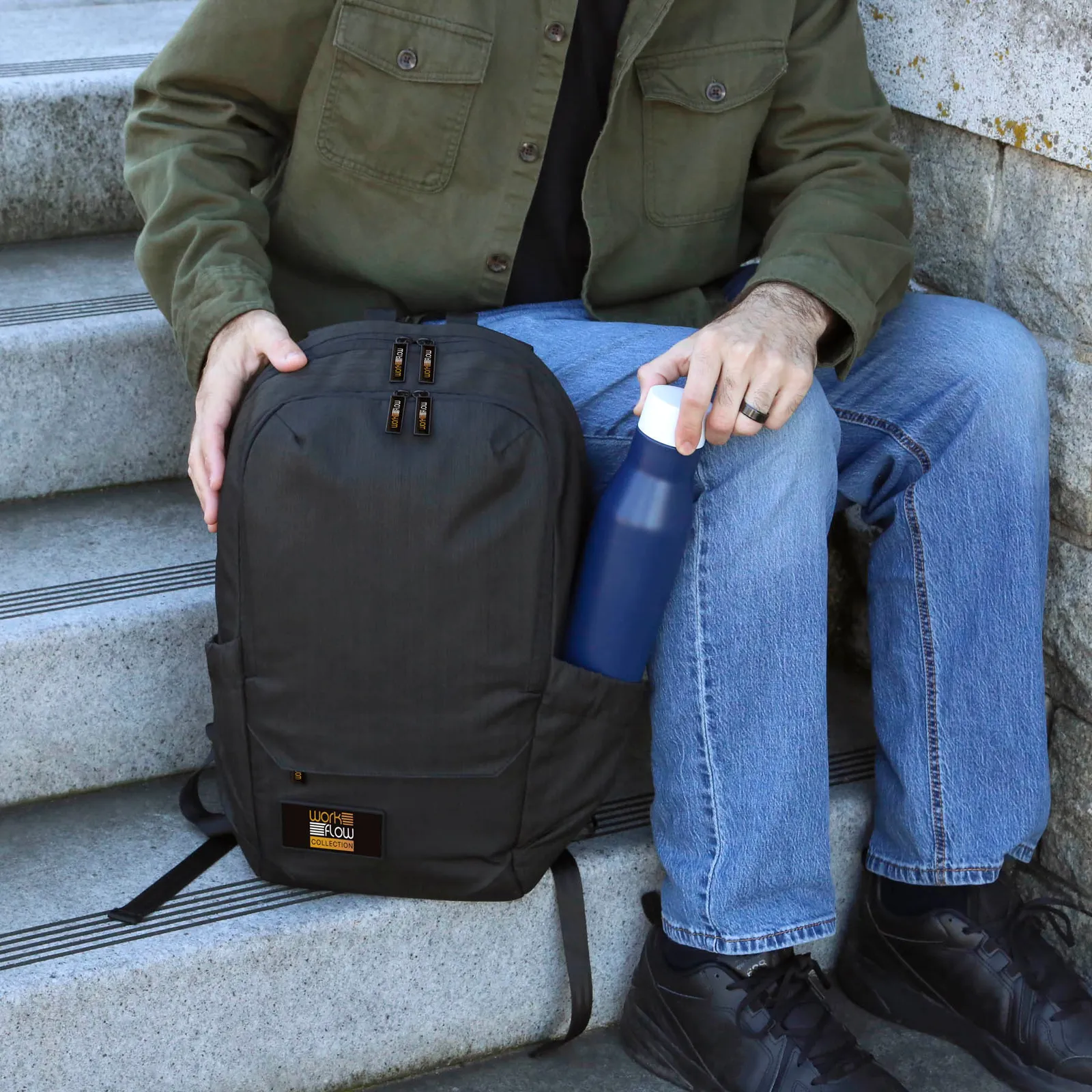 Laptop Backpack Canvas Tech Professional - 16 in