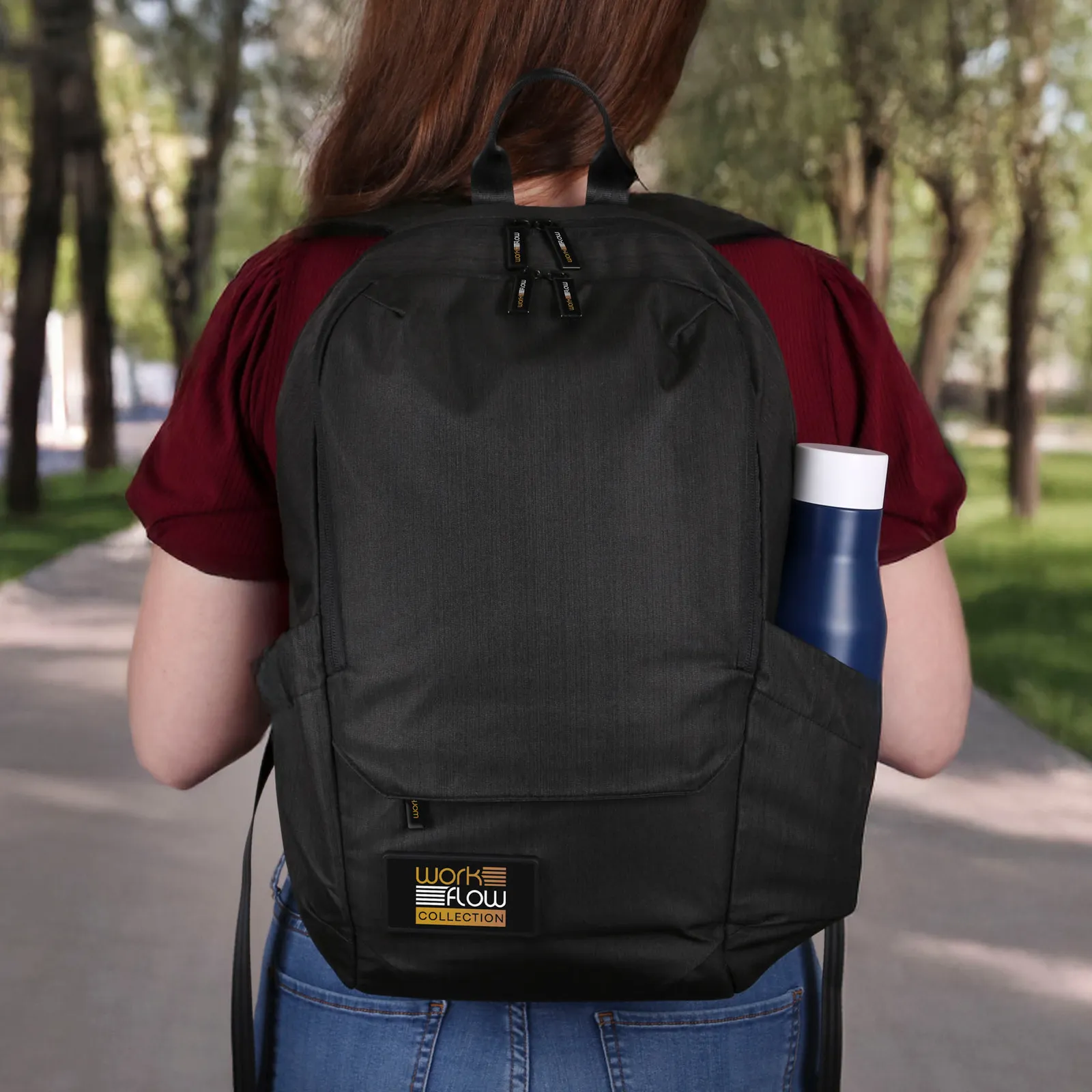 Laptop Backpack Canvas Tech Professional - 16 in - product view 2