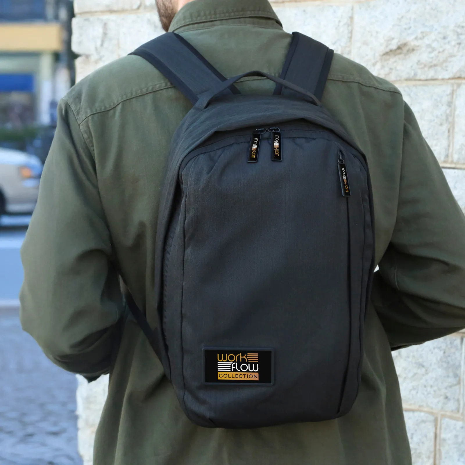 Laptop Backpack Canvas Compact Commuter - 13 in