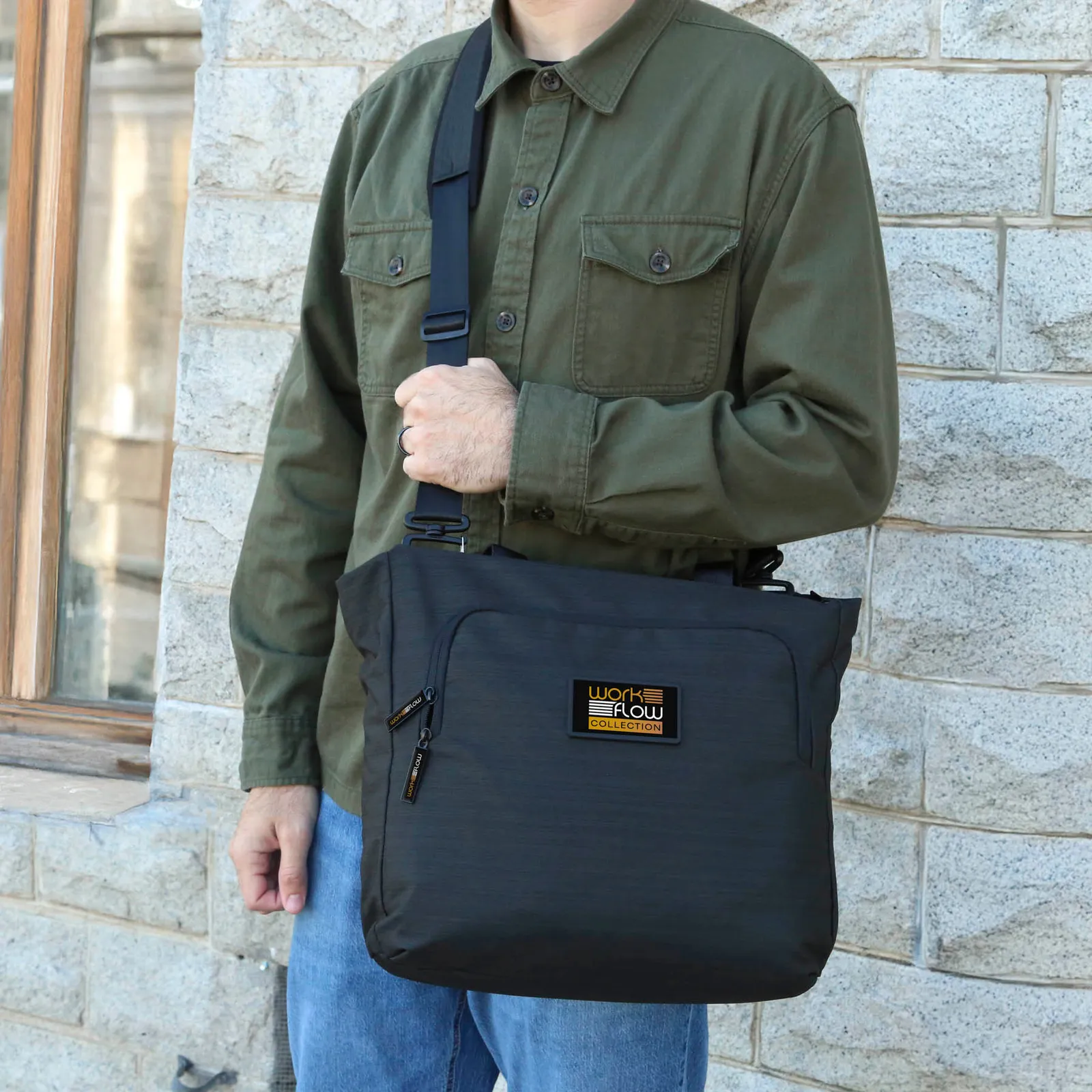 Laptop Shoulder Bag Canvas Professional - 16 in