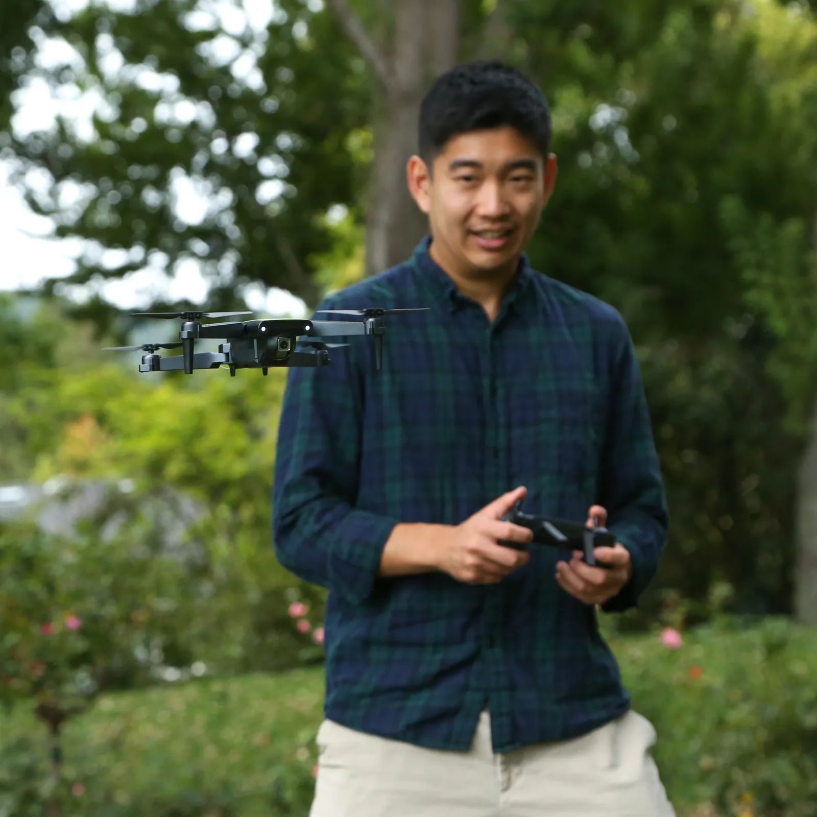 Drone Folding Camera with Smart Photo Technology - product view 2