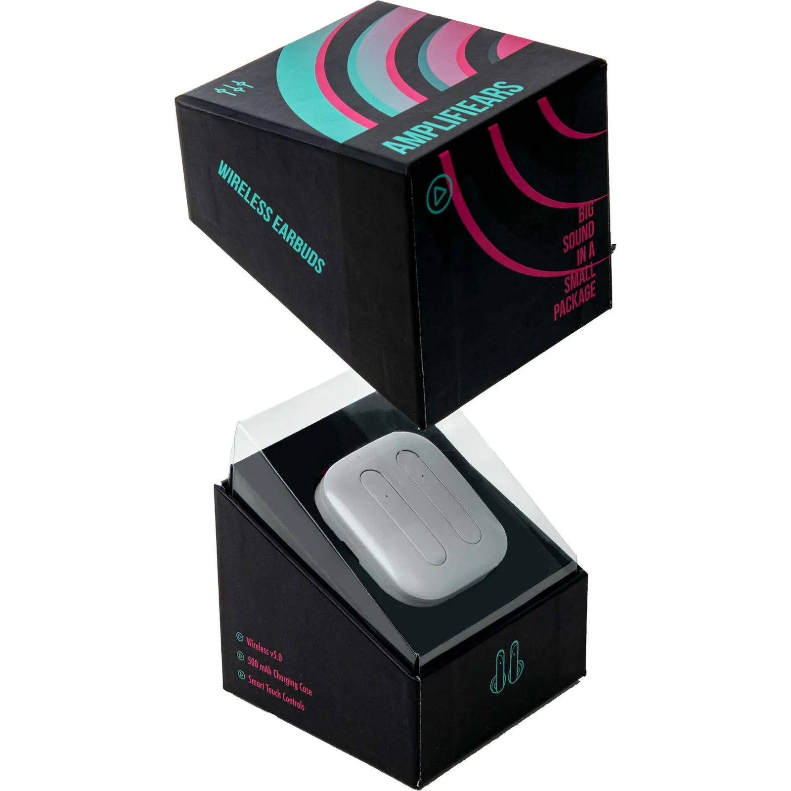 Wireless Earbuds Aluminum with Low Latency - 33 ft Range - product view 4