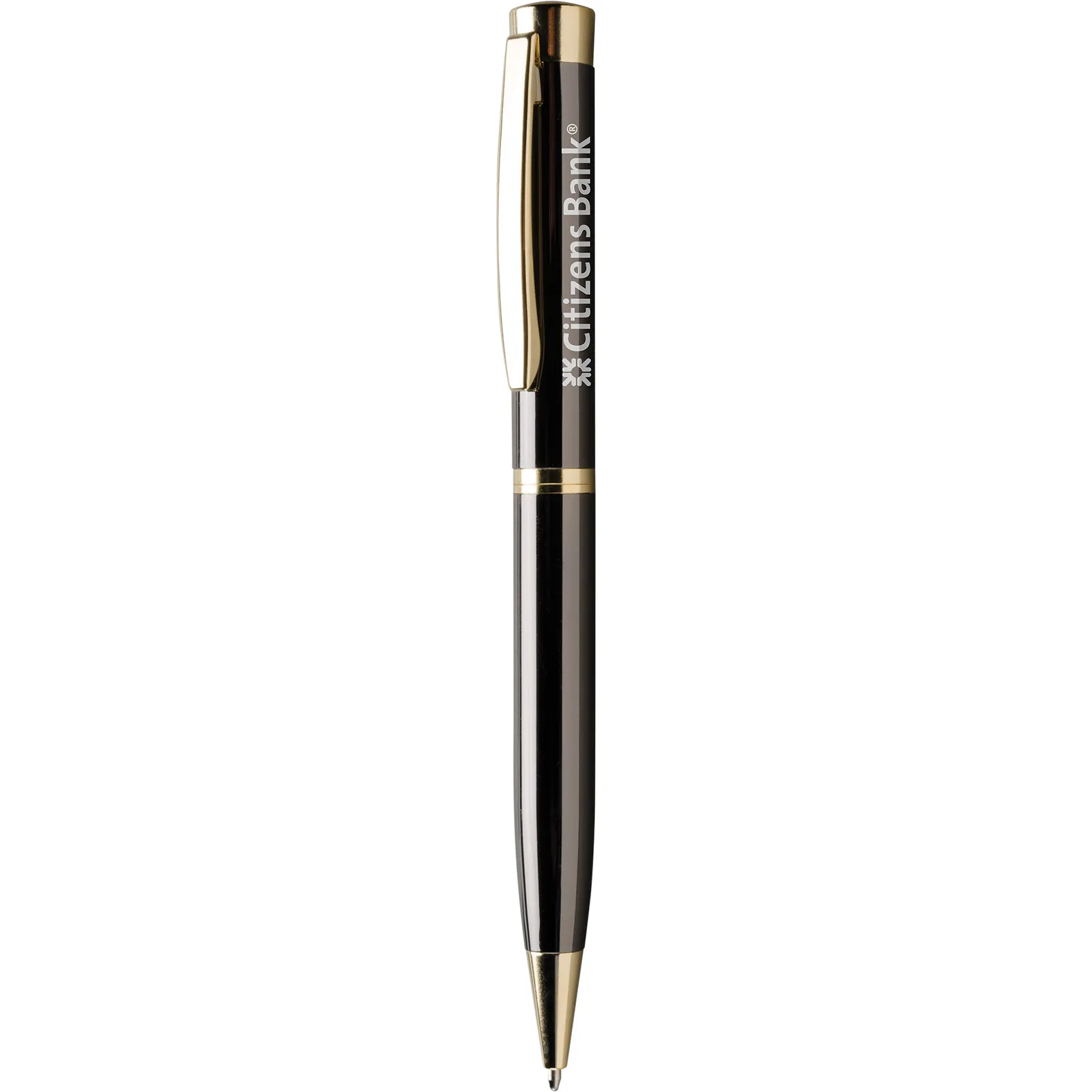 Executive Pen Twist Action with Gold Accents (Gunmetal)