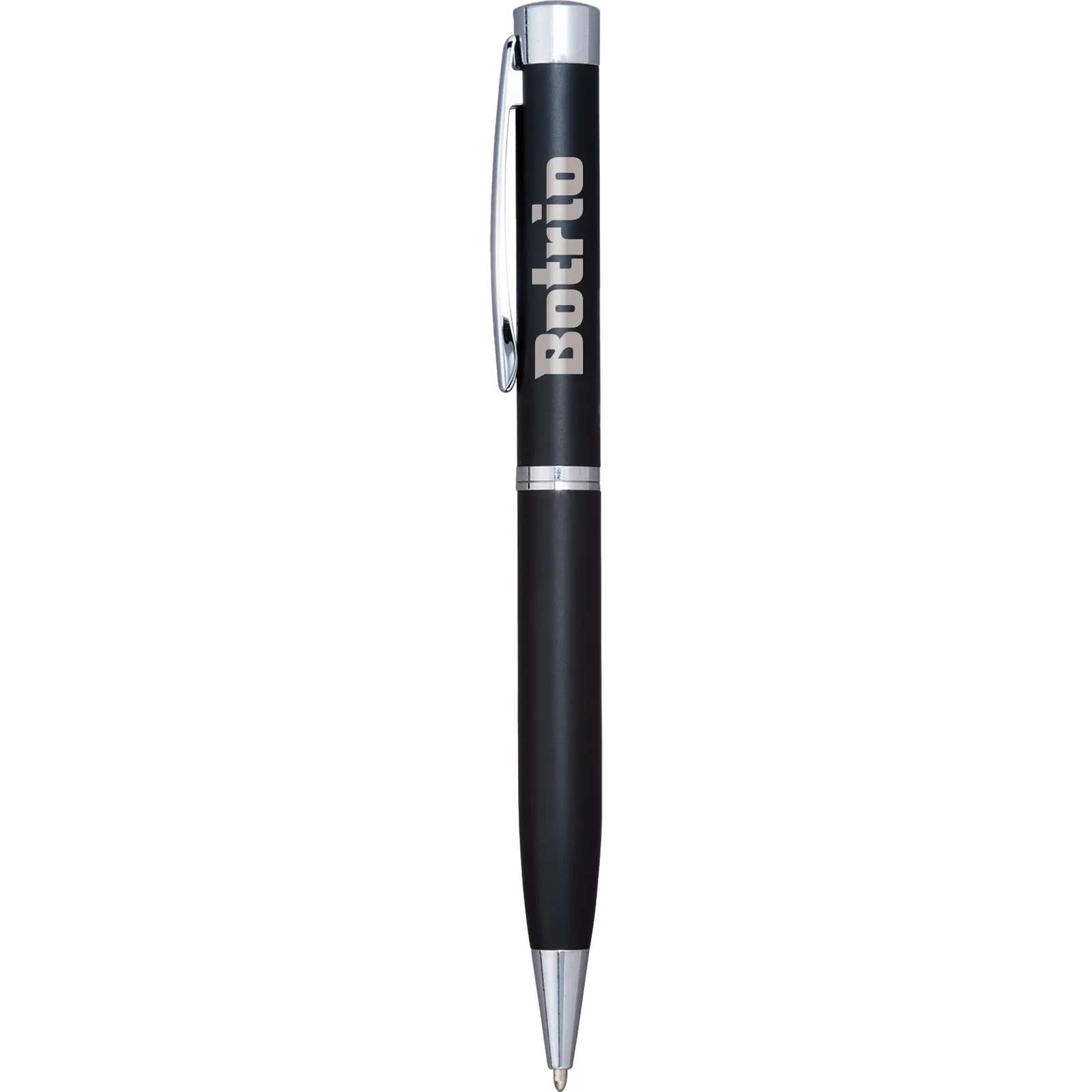 Executive Pen with Photodome Twist Action (Black) - product view 2