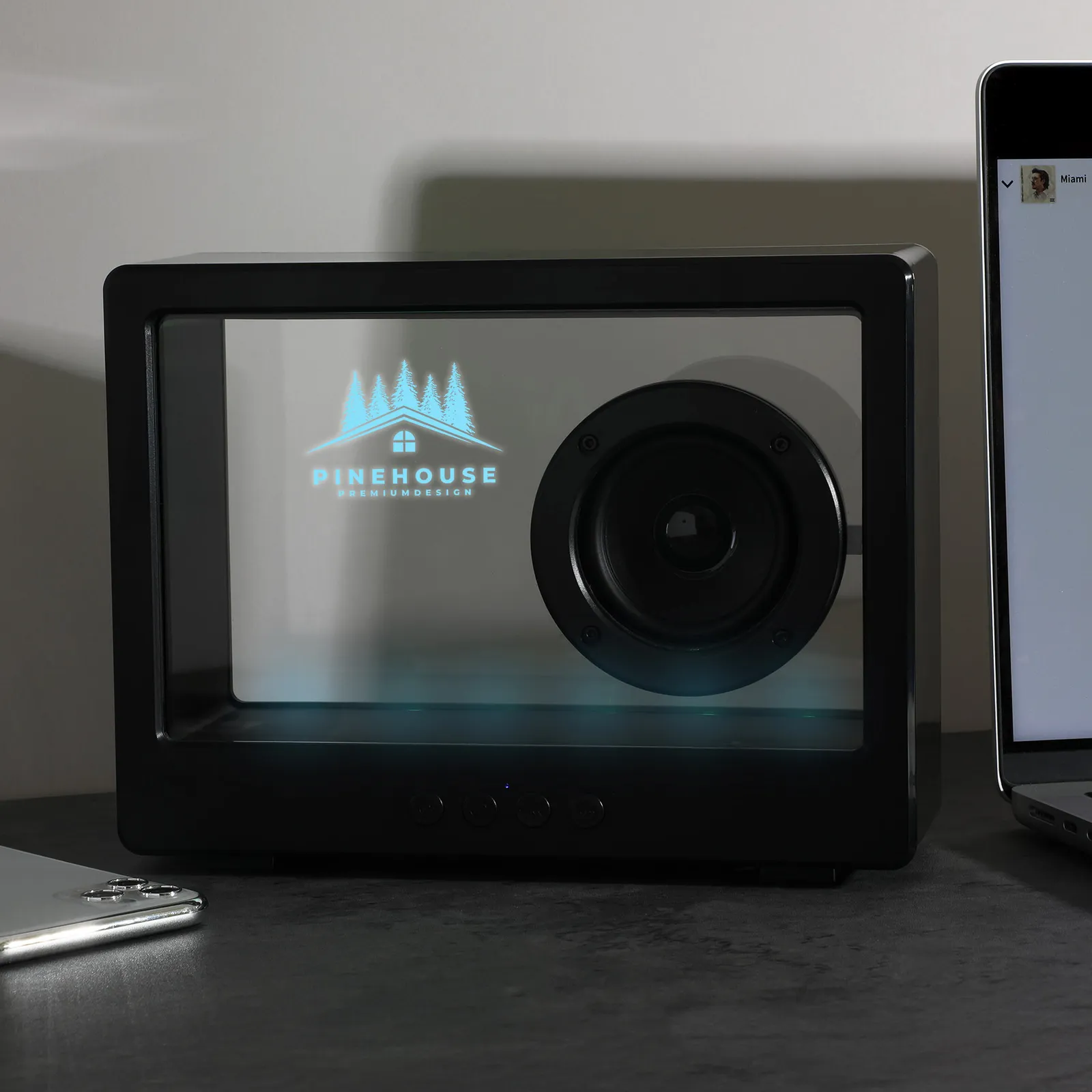 Wireless Speaker Translucent with LED Illumination - 5W