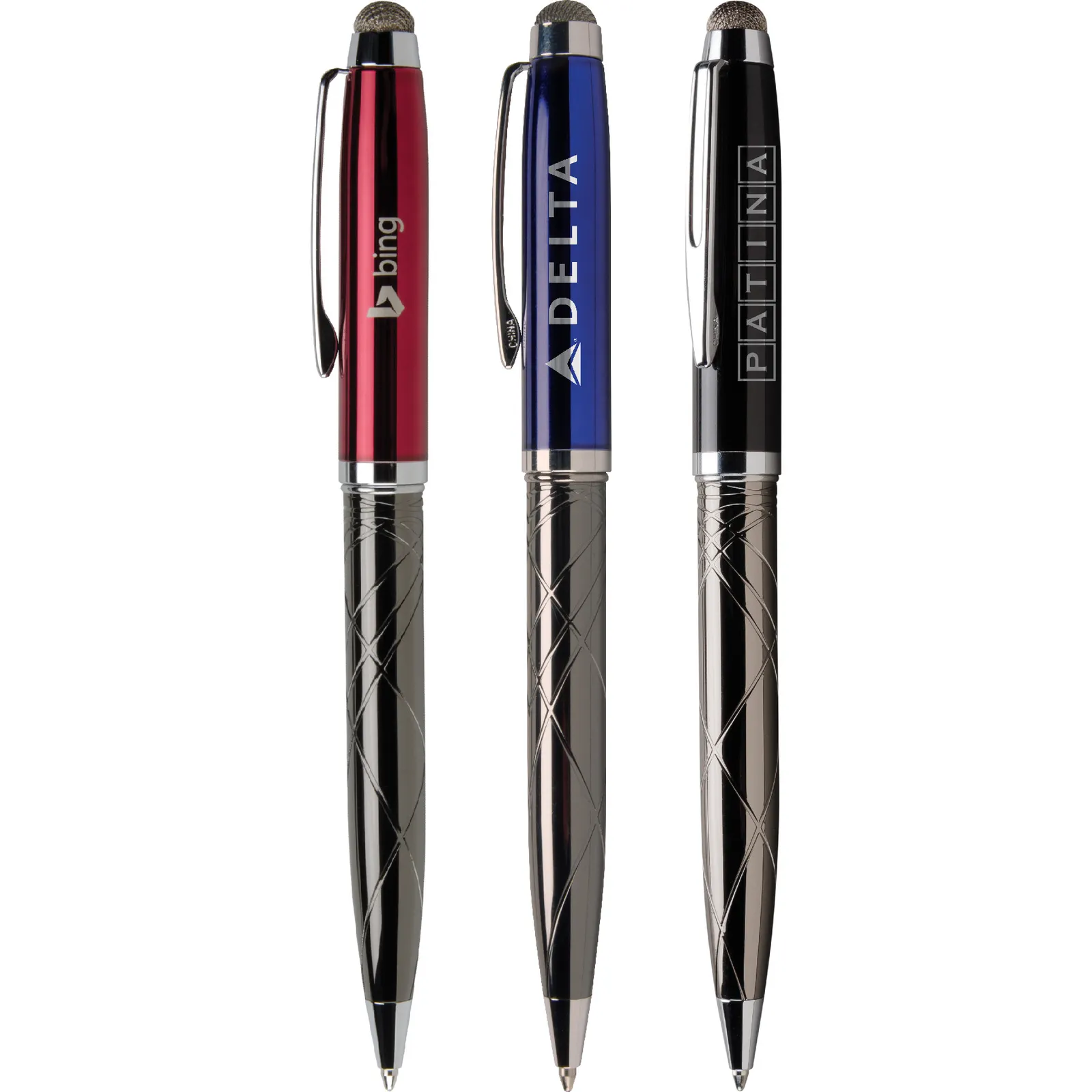 Stylus Pen Metal Guilloche Engraved Executive