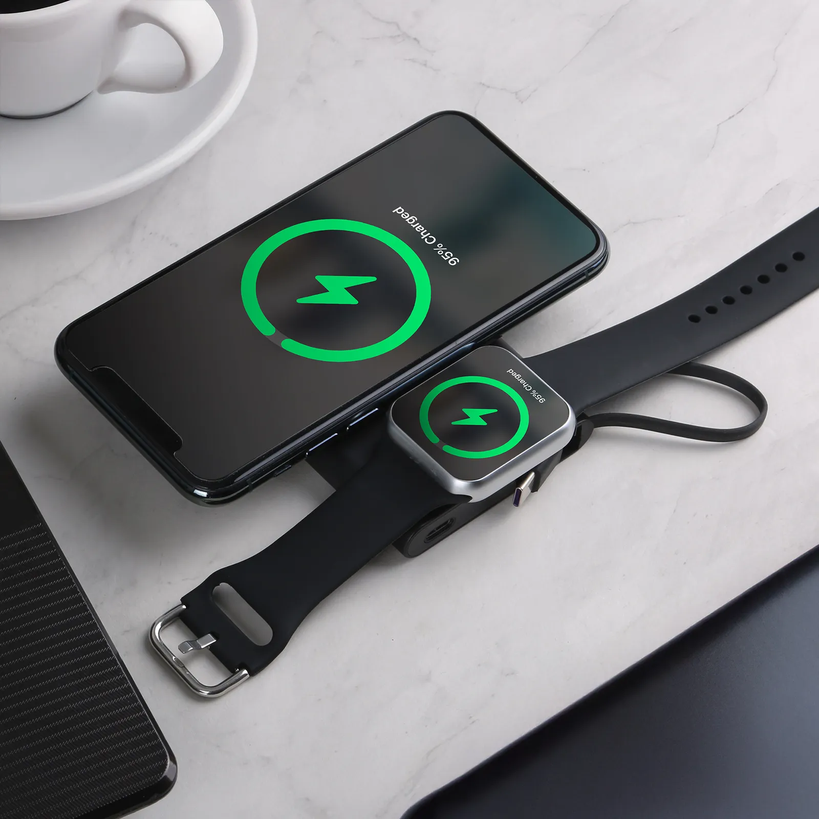 Power Bank Wireless Charging Magnetic - 5000 mAh - product view 3