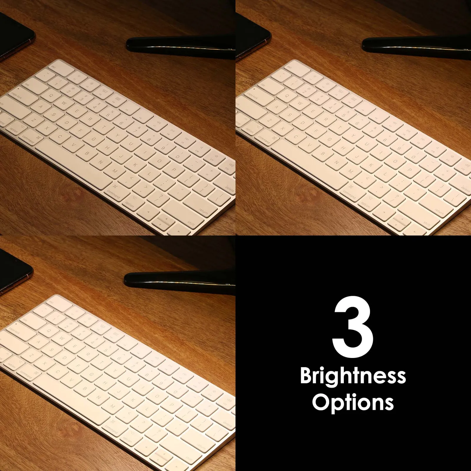 Monitor Light Bar Aluminum Clip-On Timer - 16.5 in - product view 3