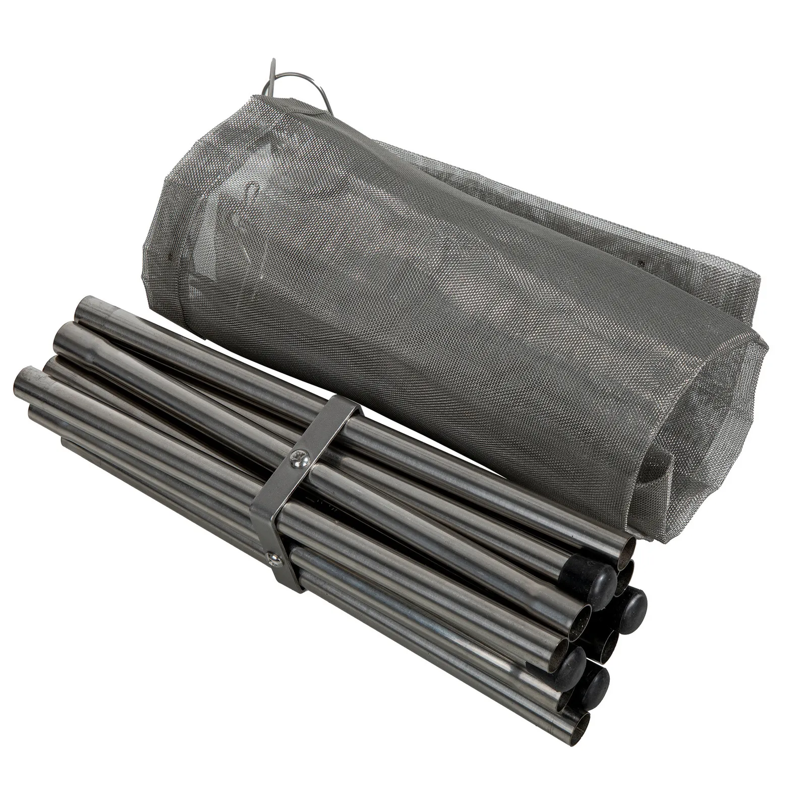Portable Fire Pit Collapsible Steel Mesh - 16.5 x 16.5 in - product view 4