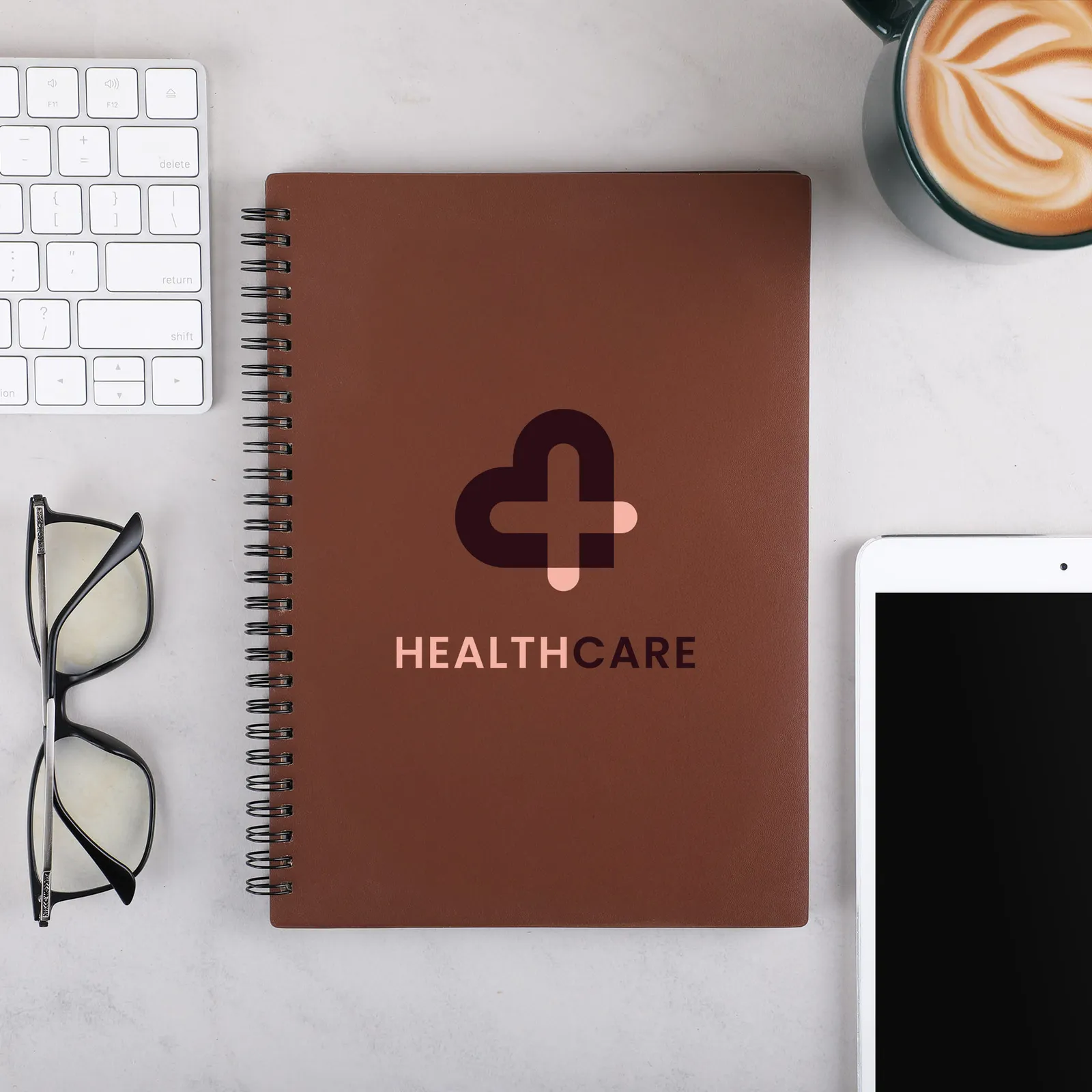 Large Notebook Ring Bound Euro-Dot Paper - 7 x 9.75 in