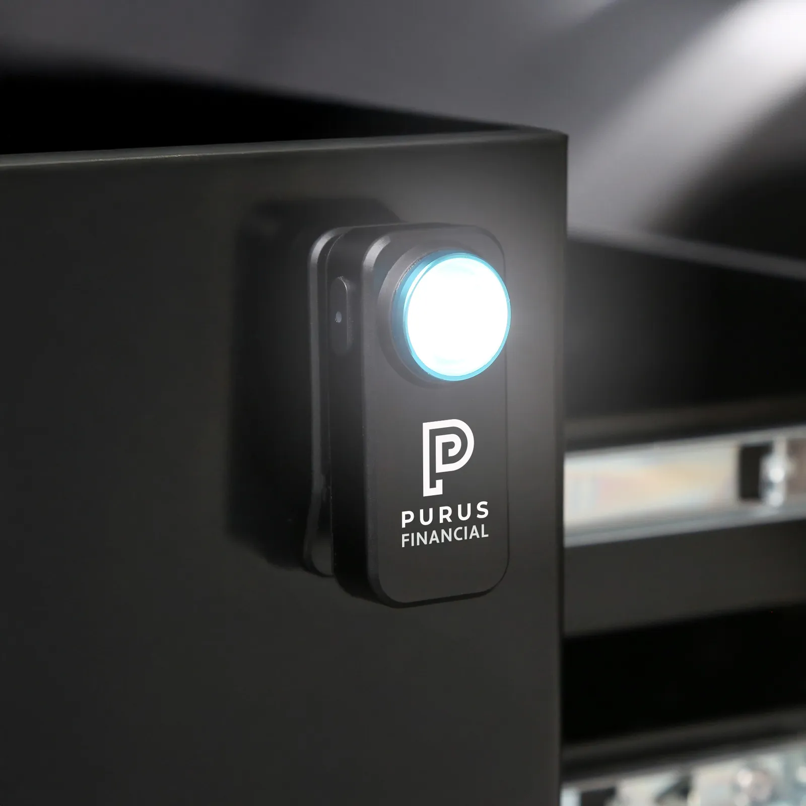 Clip-On Flashlight Rechargeable with Magnet - 1.875 in - product view 2