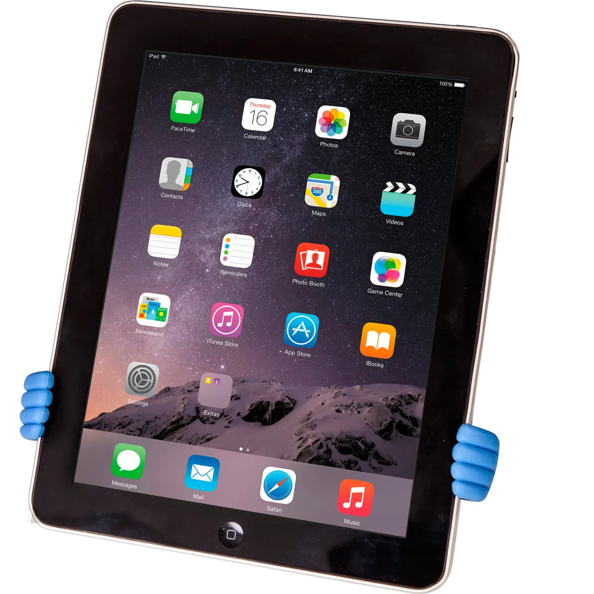 Phone and Tablet Holder Steel Spring Grip - 3.5 in - product view 2