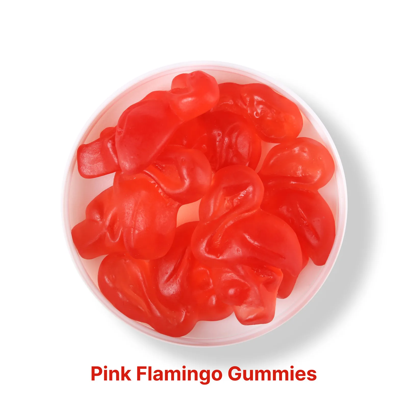 Gummy Candy Pink Flamingo Strawberry Flavor - 7 oz - product view 3