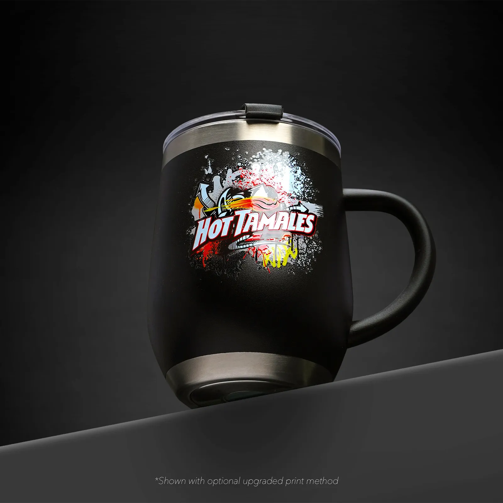 Stemless Tumbler with Handle - 12 oz