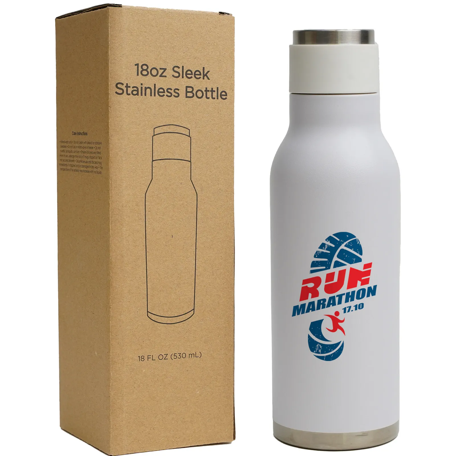 Sleek Water Bottle - 18 oz - product view 4