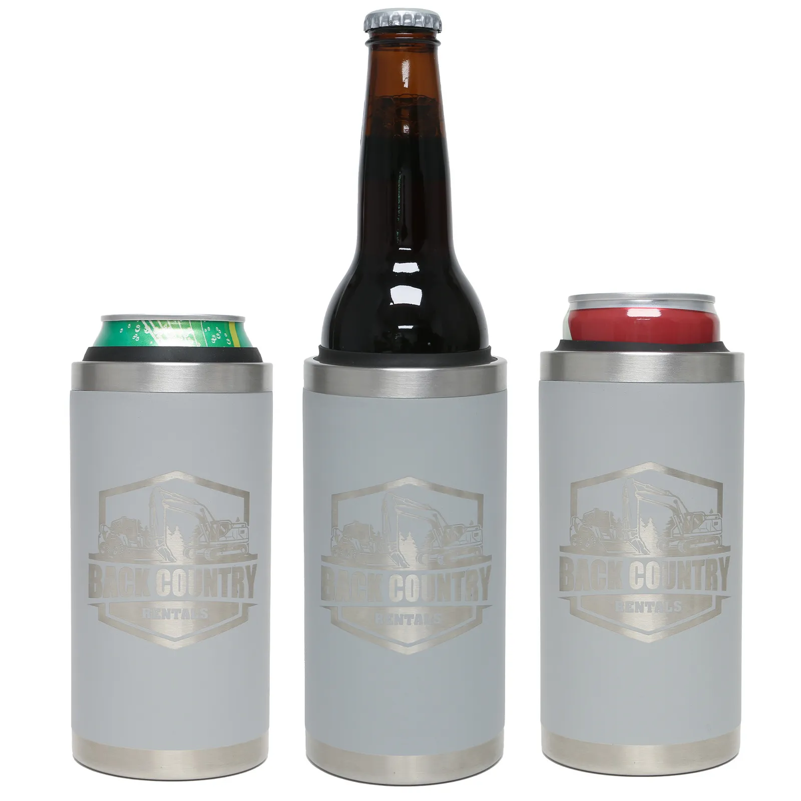 Stainless Steel Can Insulator 3-in-1 - 12 oz - product view 7