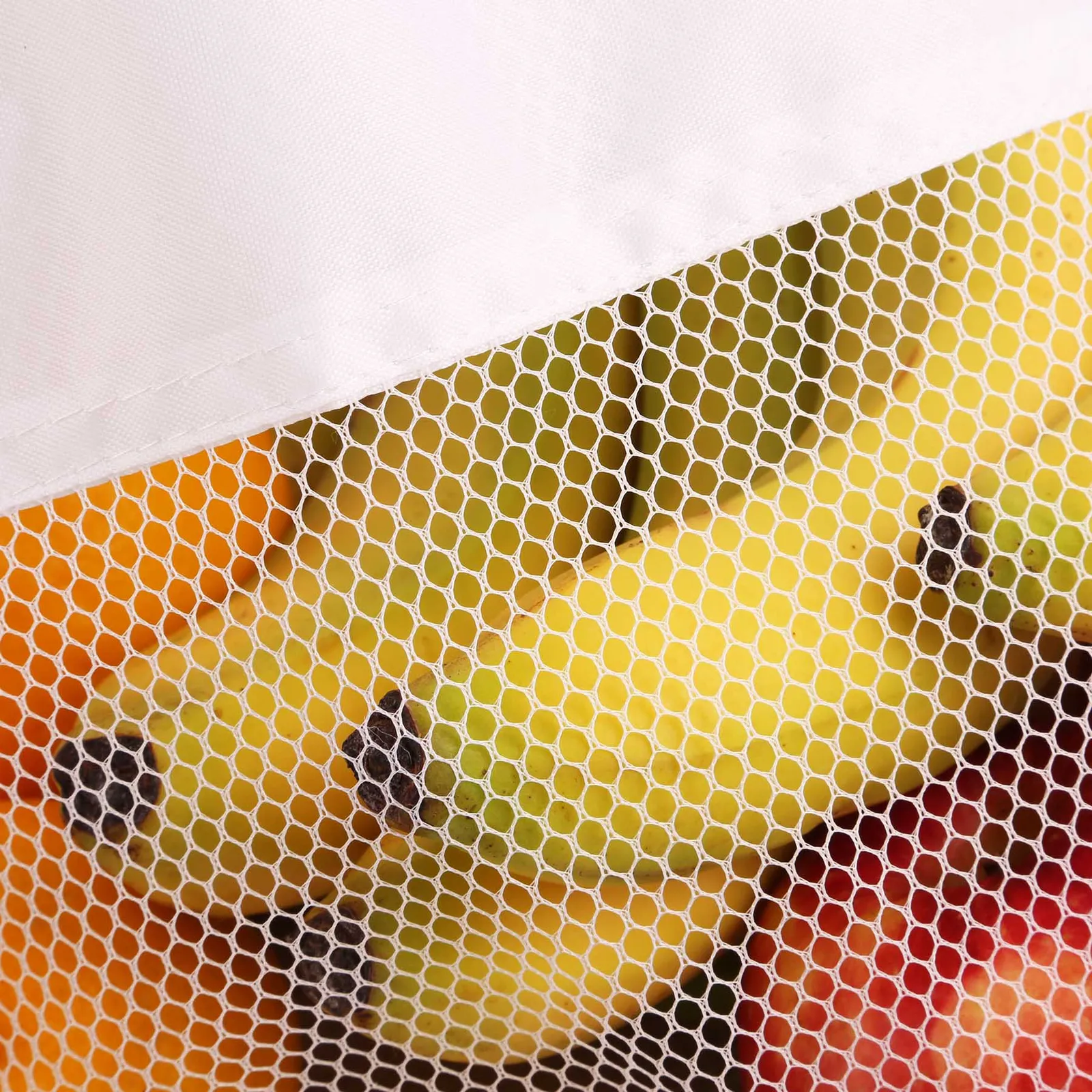 Drawstring Mesh Produce Bag with Webbed Handle - 14 x 16.5 in - product view 4