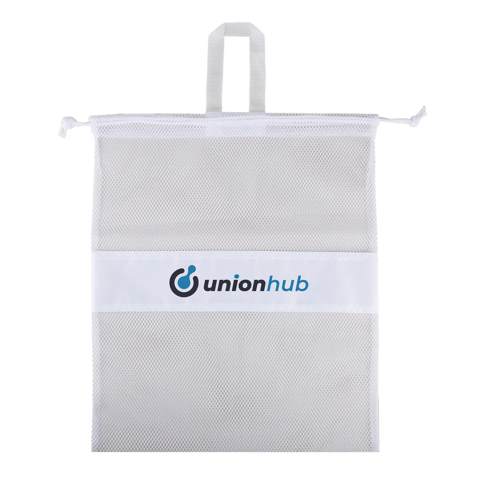 Drawstring Mesh Produce Bag with Webbed Handle - 14 x 16.5 in - product view 5