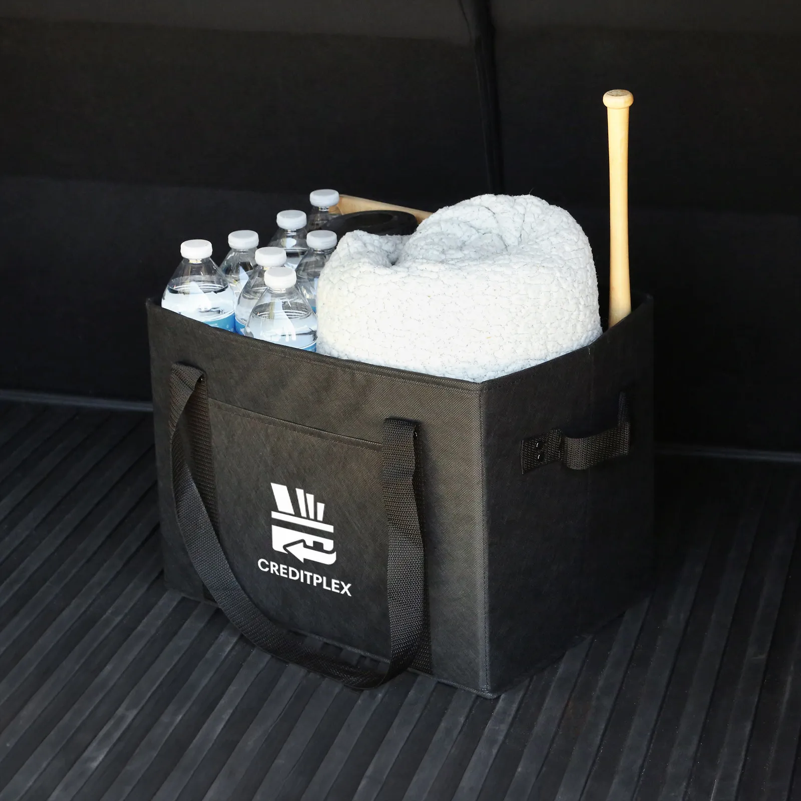 RPET Non-Woven Folding Cargo Carrier Bag - 14.5 x 11 x 10 in