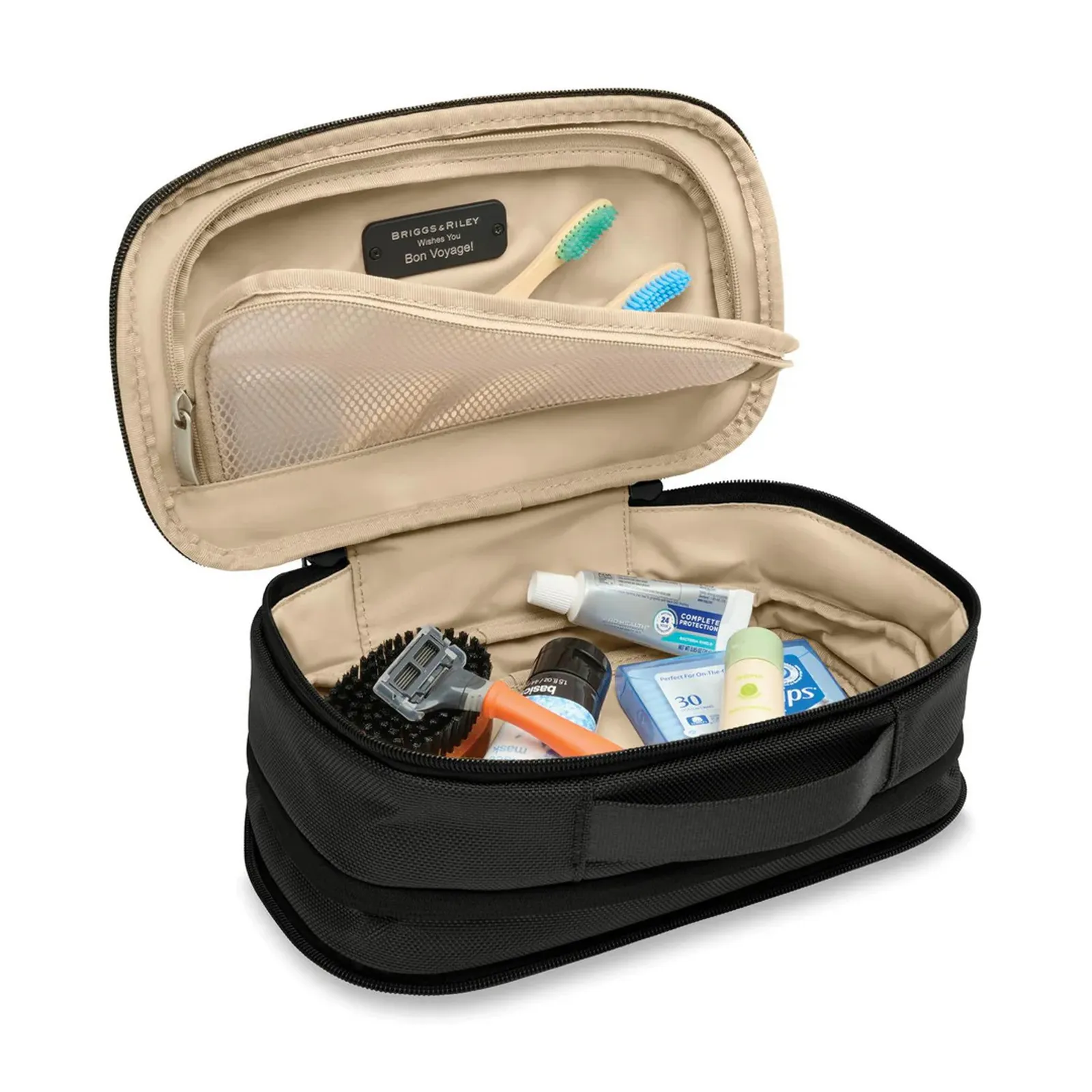 Travel Toiletry Kit Expandable Nylon - 11 x 4.5 x 6 in - product view 4